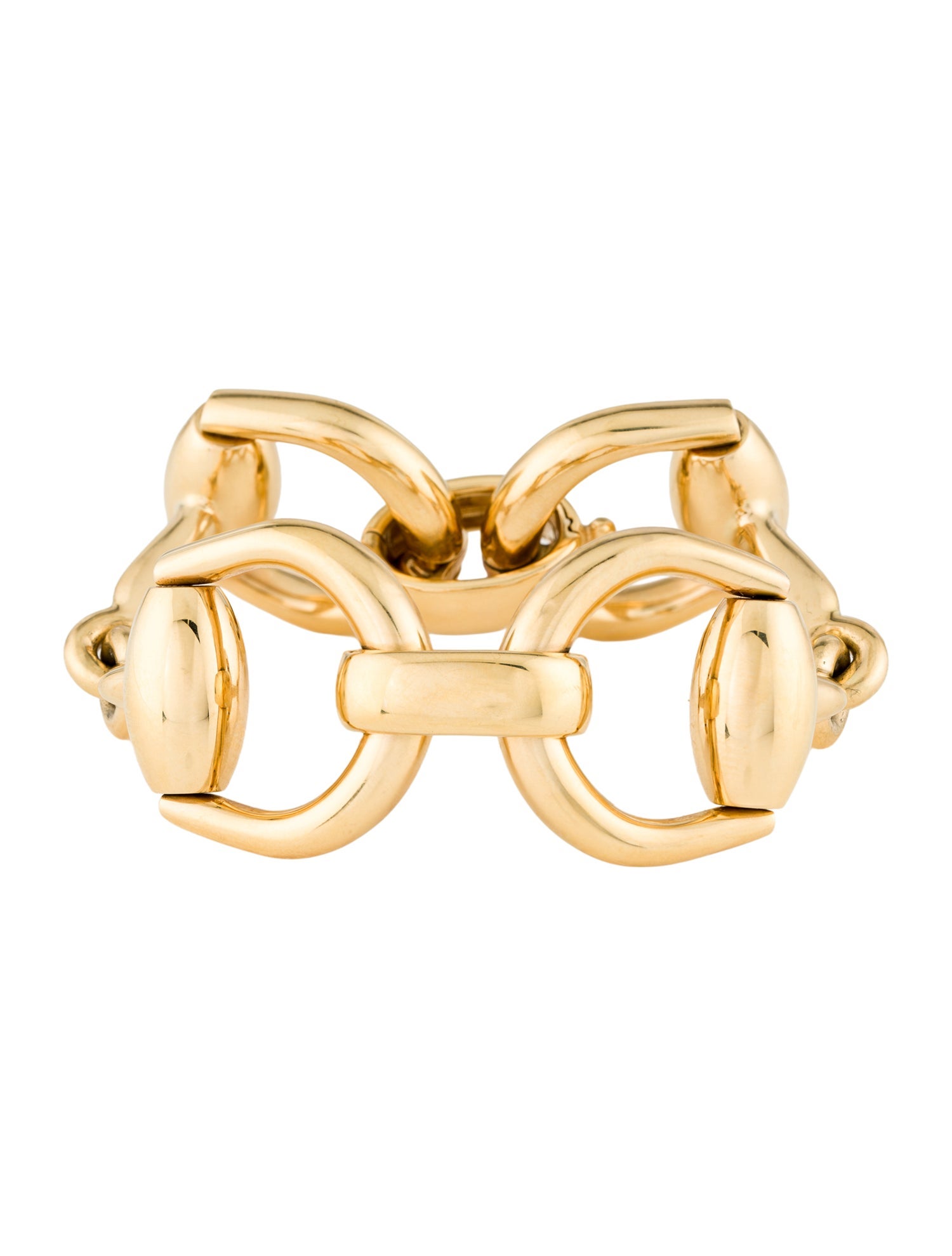 Gucci 18K Horsebit Link Bracelet