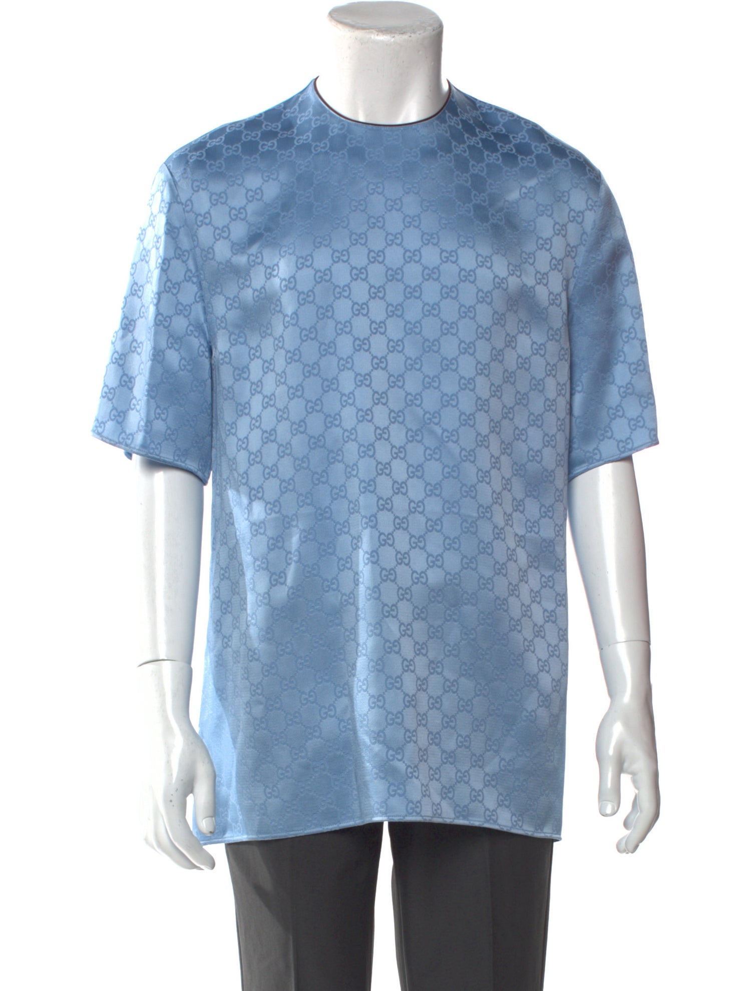 Gucci GG Logo Crew Neck T-Shirt w/ Tags