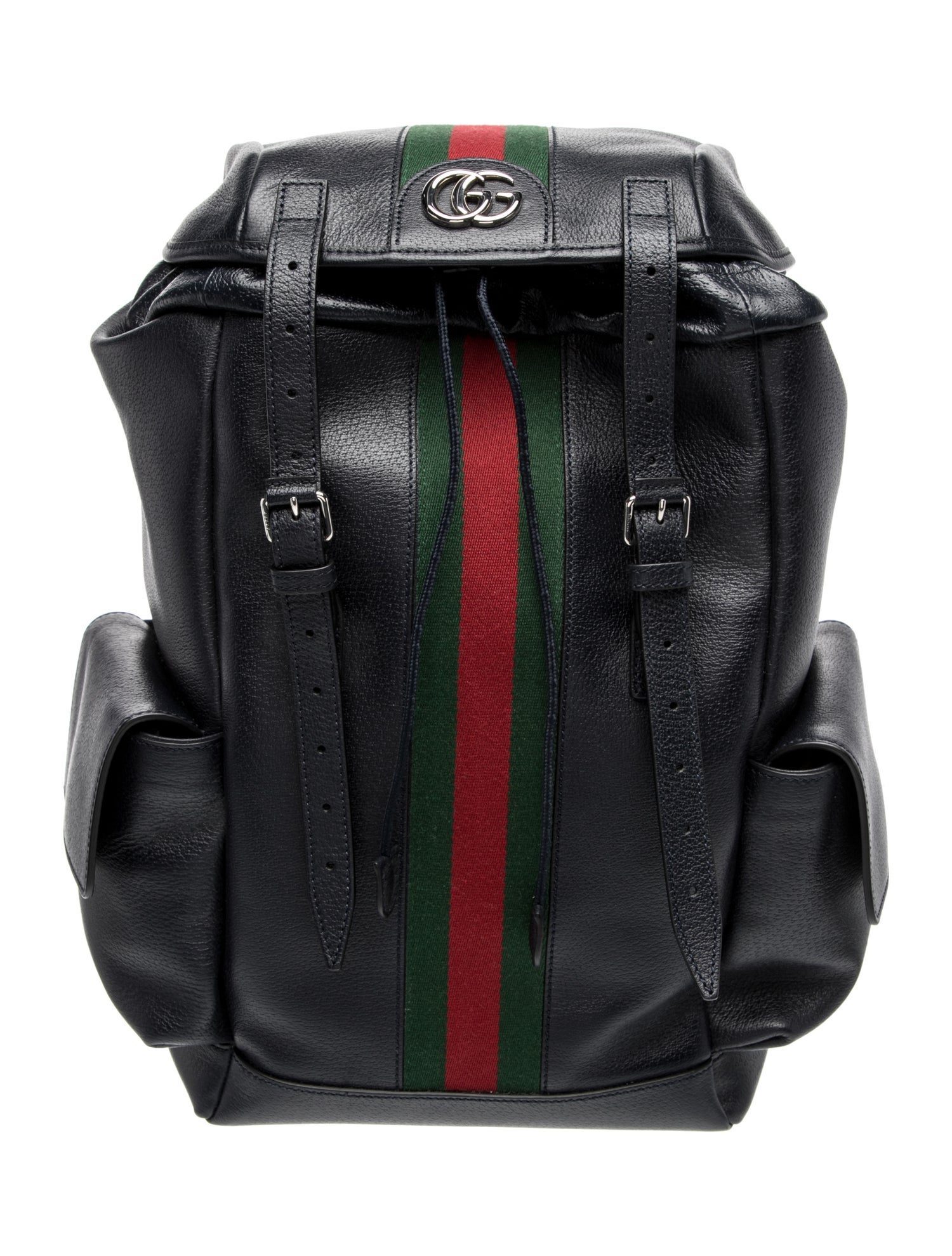 Gucci Web Leather Ophidia Backpack Medium