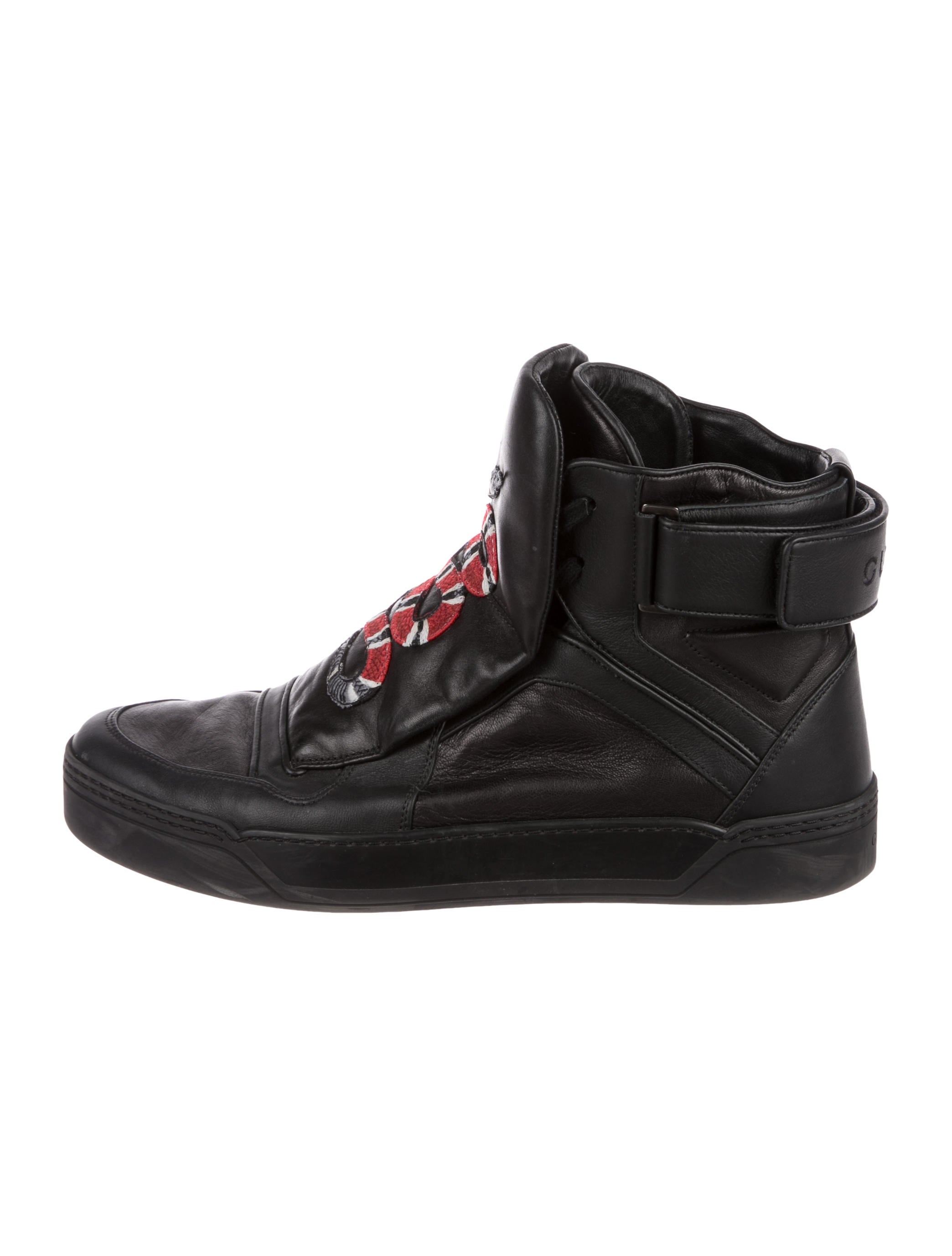 Gucci King Snake High-Top Sneakers