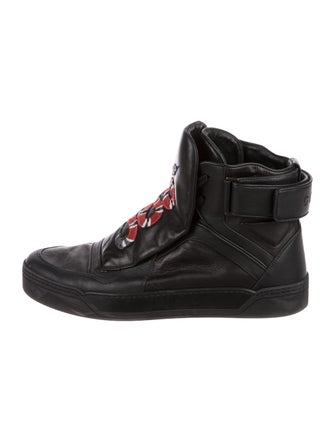 Gucci King Snake High-Top Sneakers