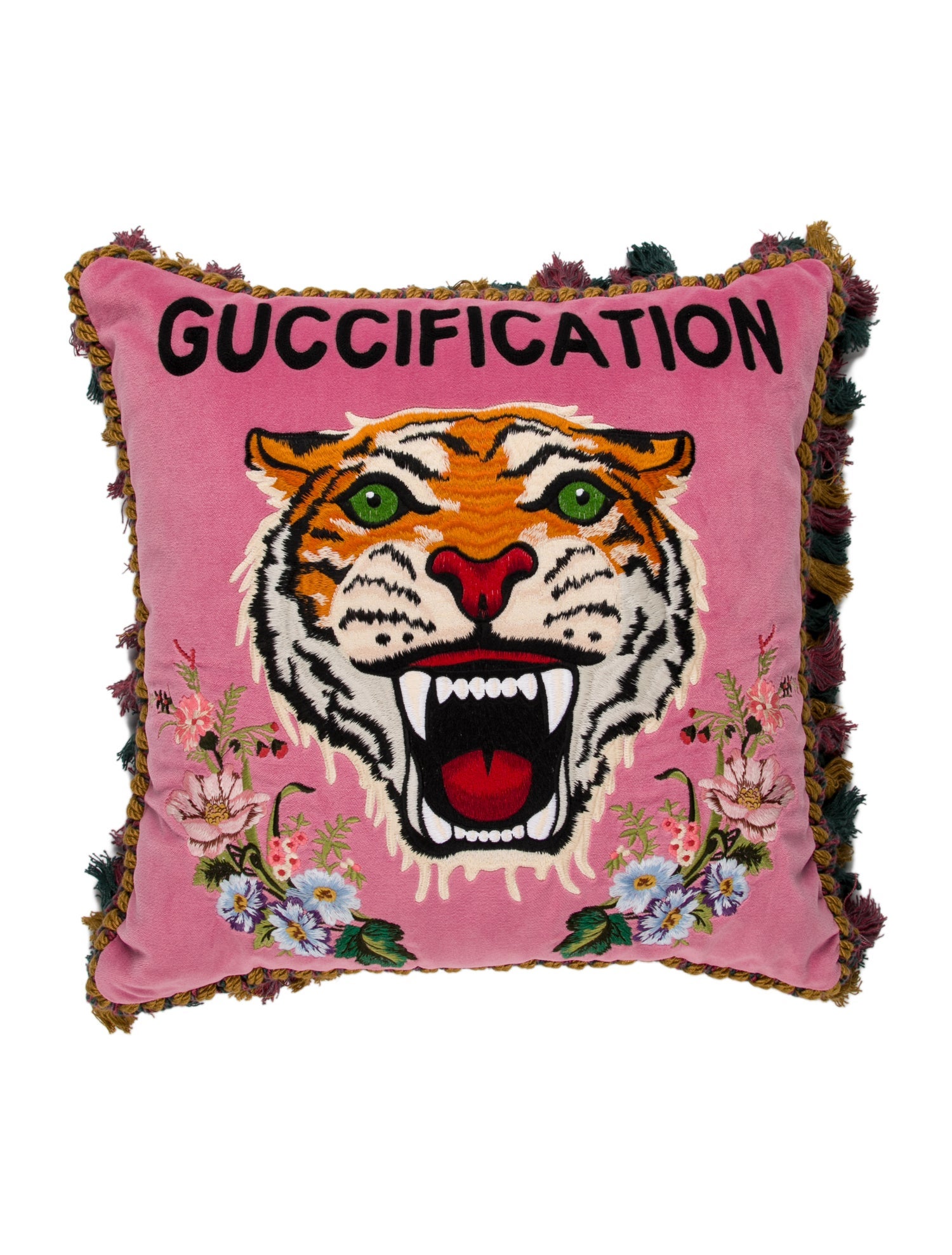 Gucci Guccification Throw Pillow