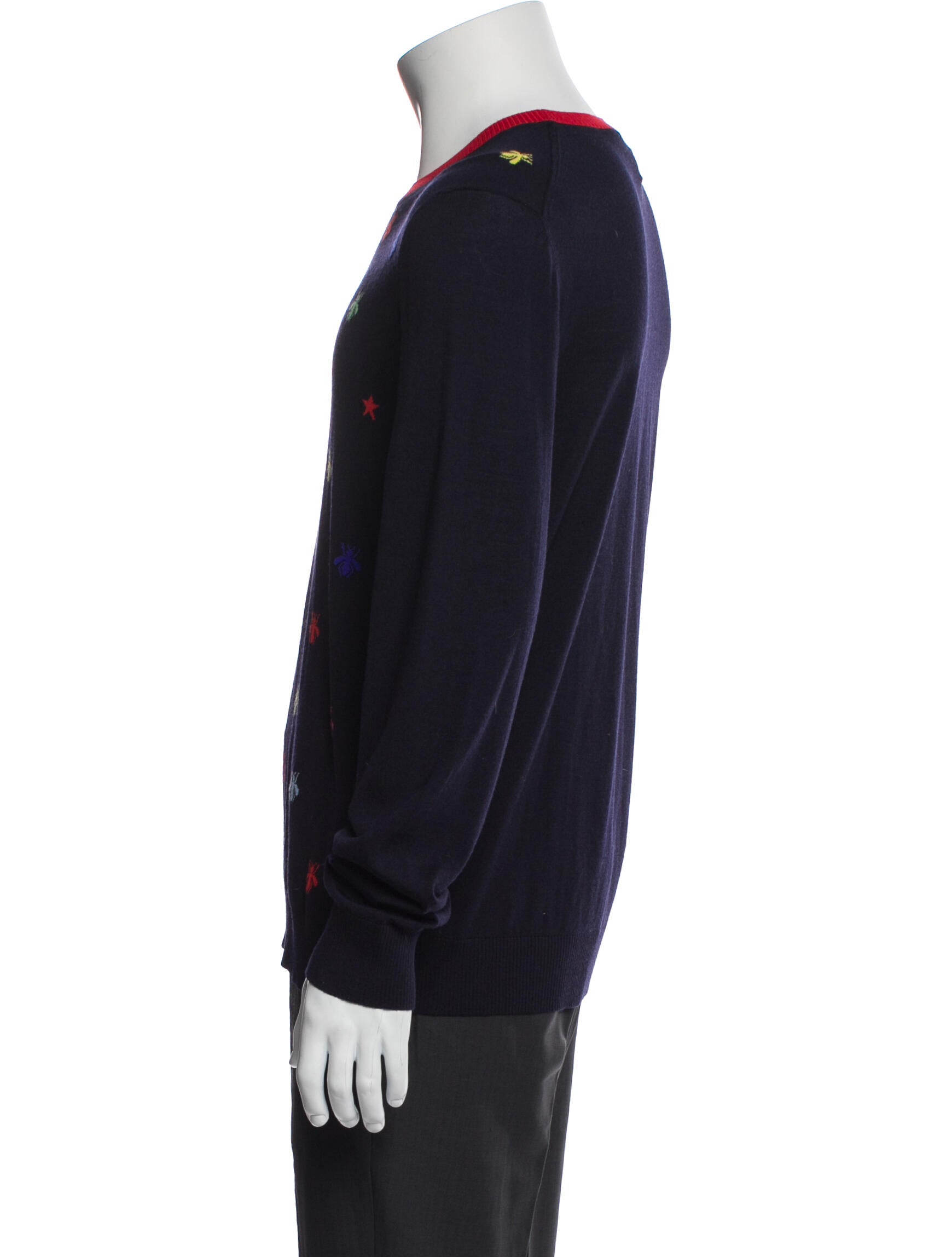 Gucci 2018 Bee Accent Pullover