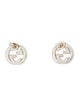Gucci Interlocking G Stud Earrings