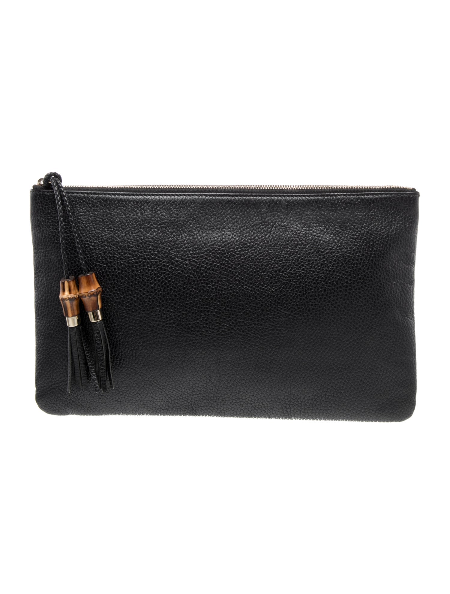 Gucci Bamboo Dollar Bamboo Clutch