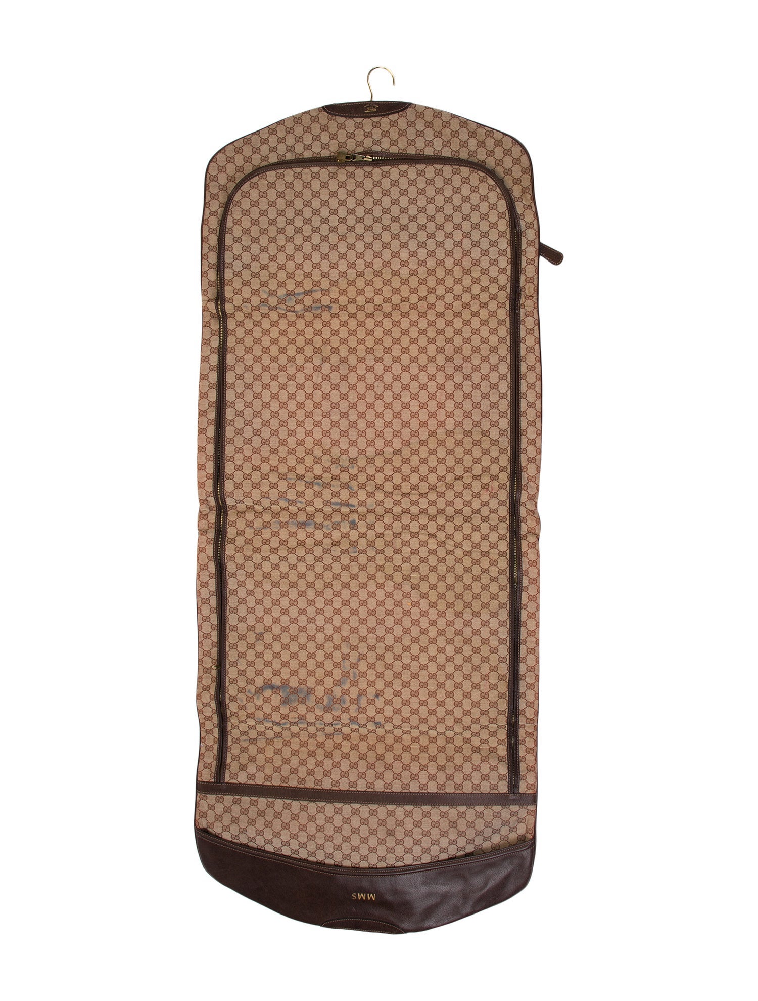 Gucci GG Canvas Garment Bag Vintage
