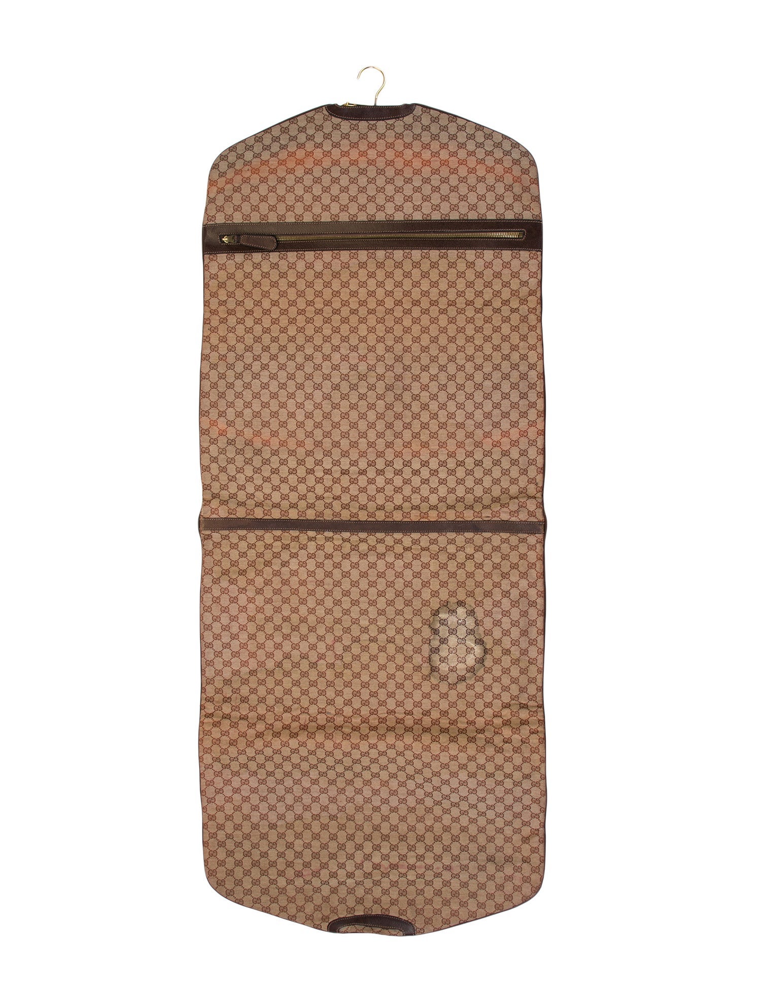 Gucci GG Canvas Garment Bag Vintage