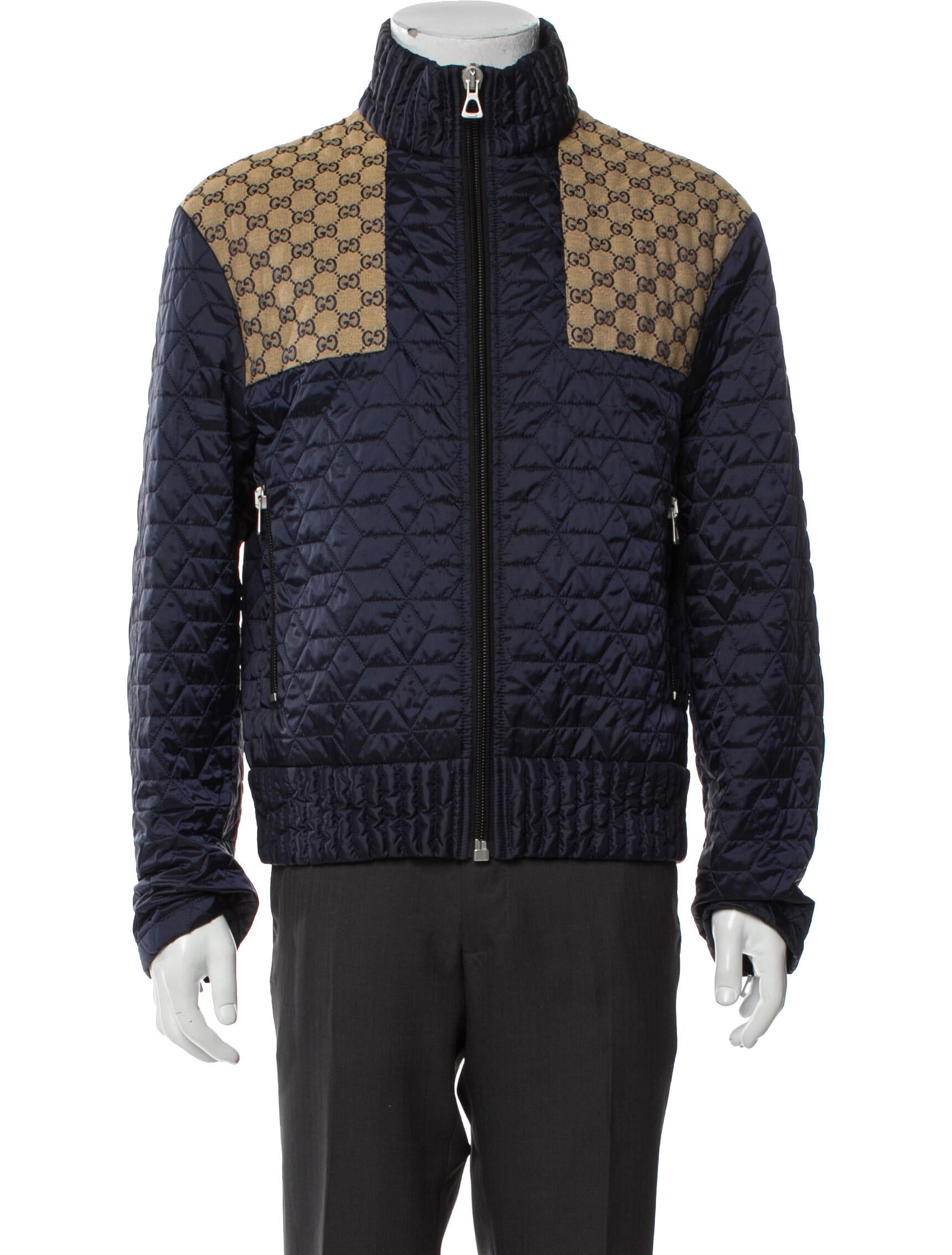 Gucci GG Canvas Puffer Coat