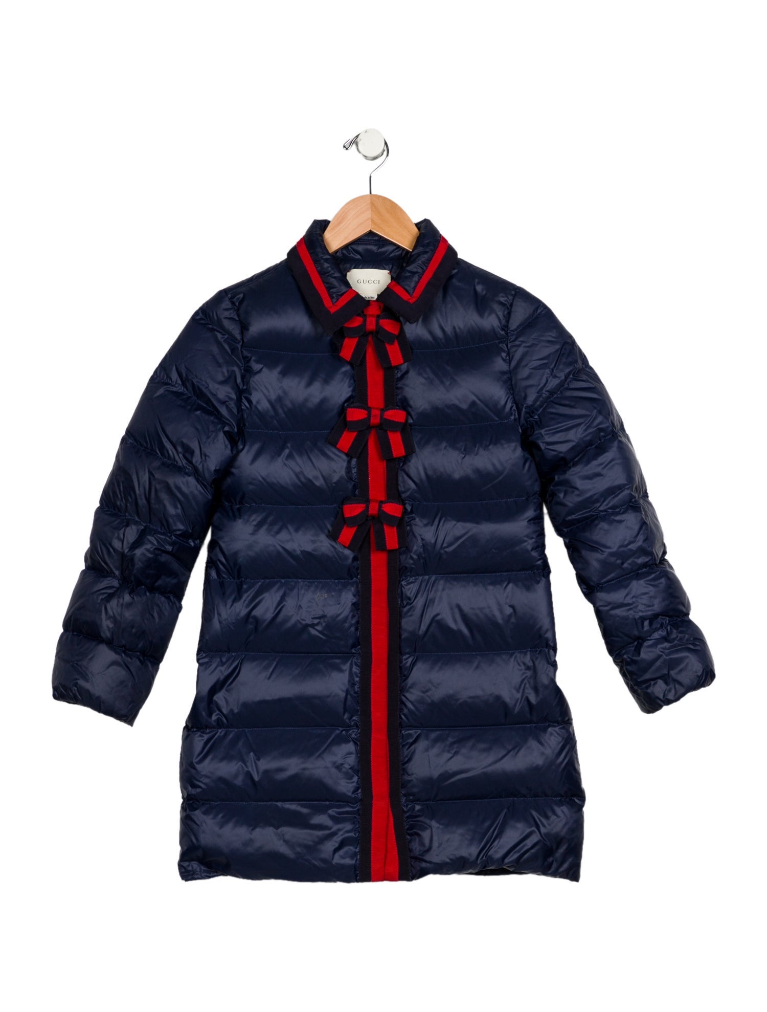 Gucci Girls' Long Down Puffer Coat