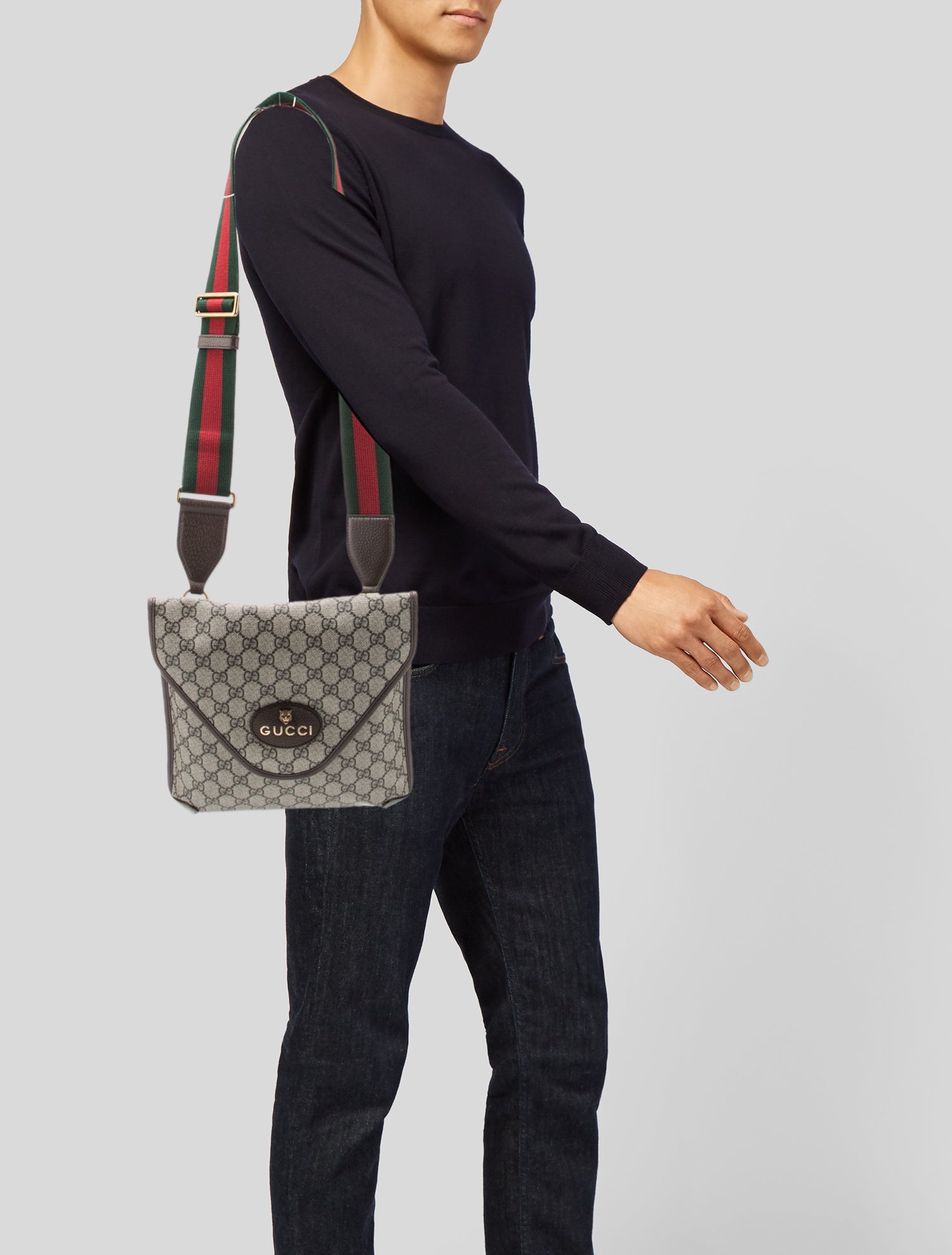 Gucci GG Supreme Messenger Bag