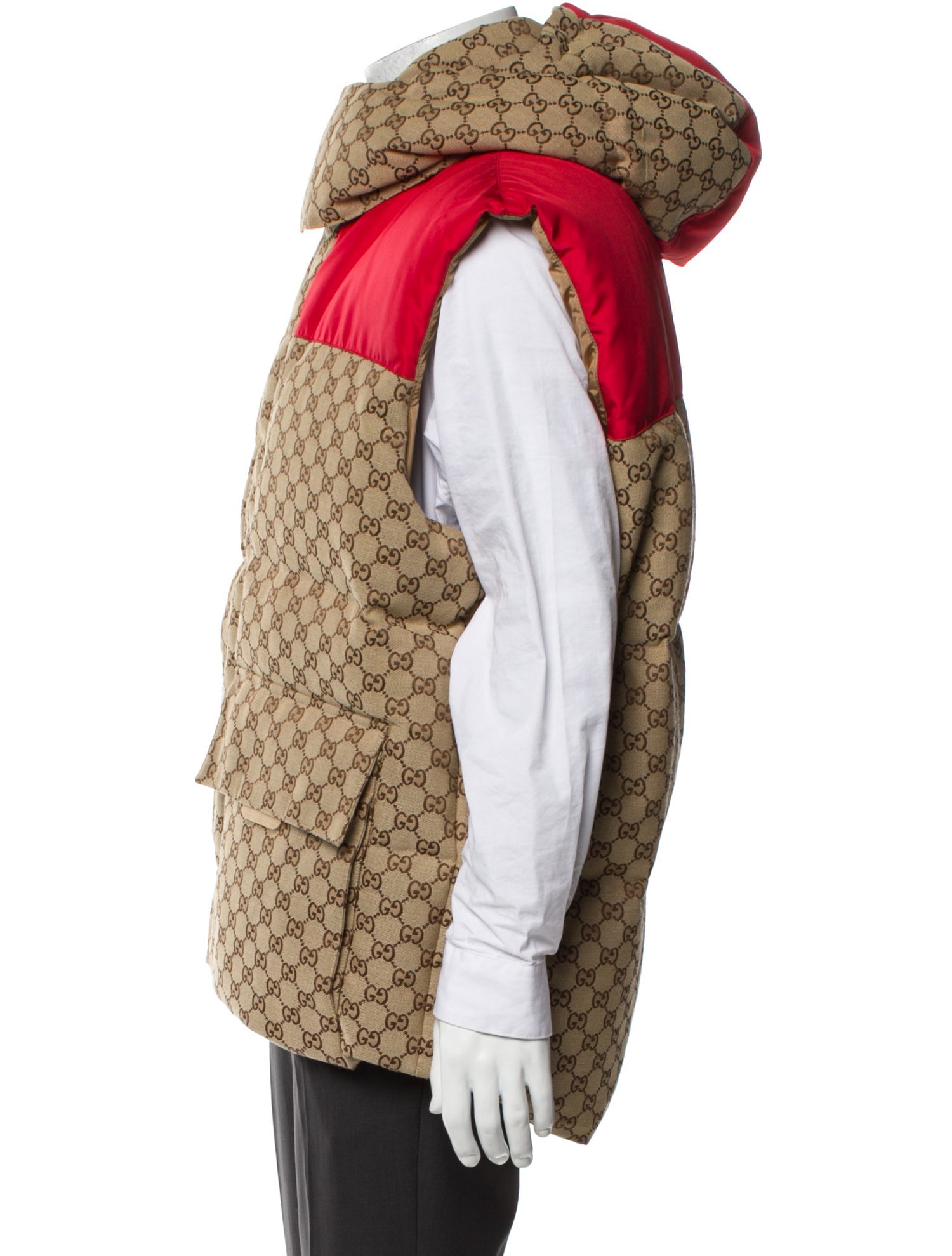 Gucci GG Canvas Vest w/ Tags