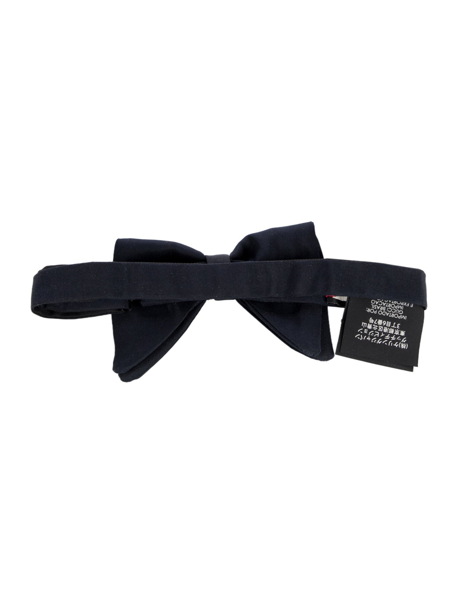 Gucci Men's blue Gucci bowtie with hook closure