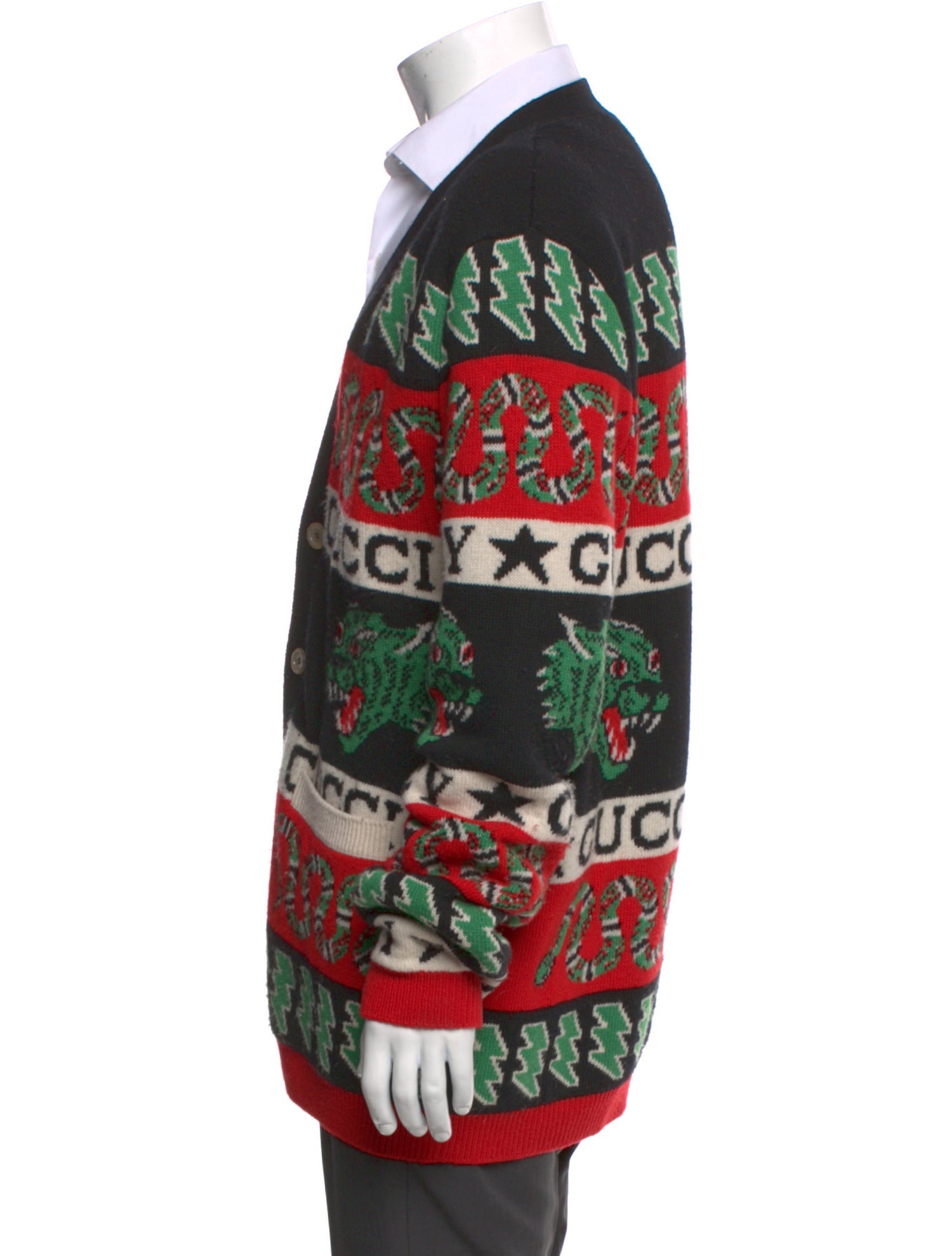 Gucci 2019 Kingsnake Cardigan