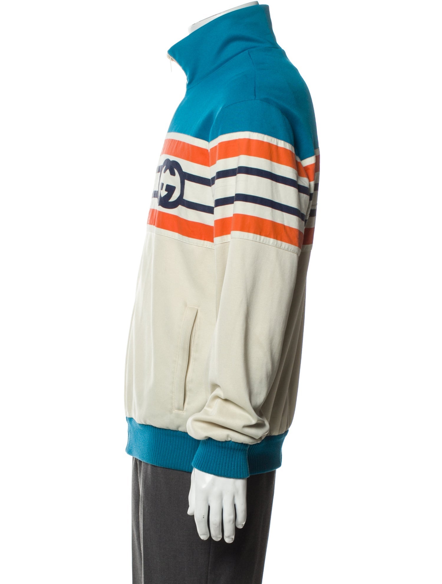 Gucci Interlocking G Logo Windbreaker