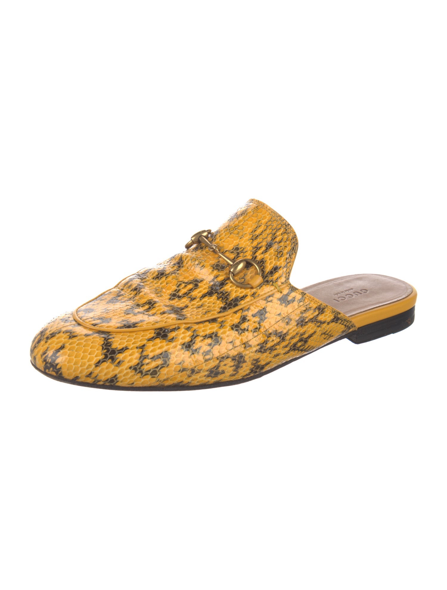 Gucci Princetown Horsebit Accent Mules