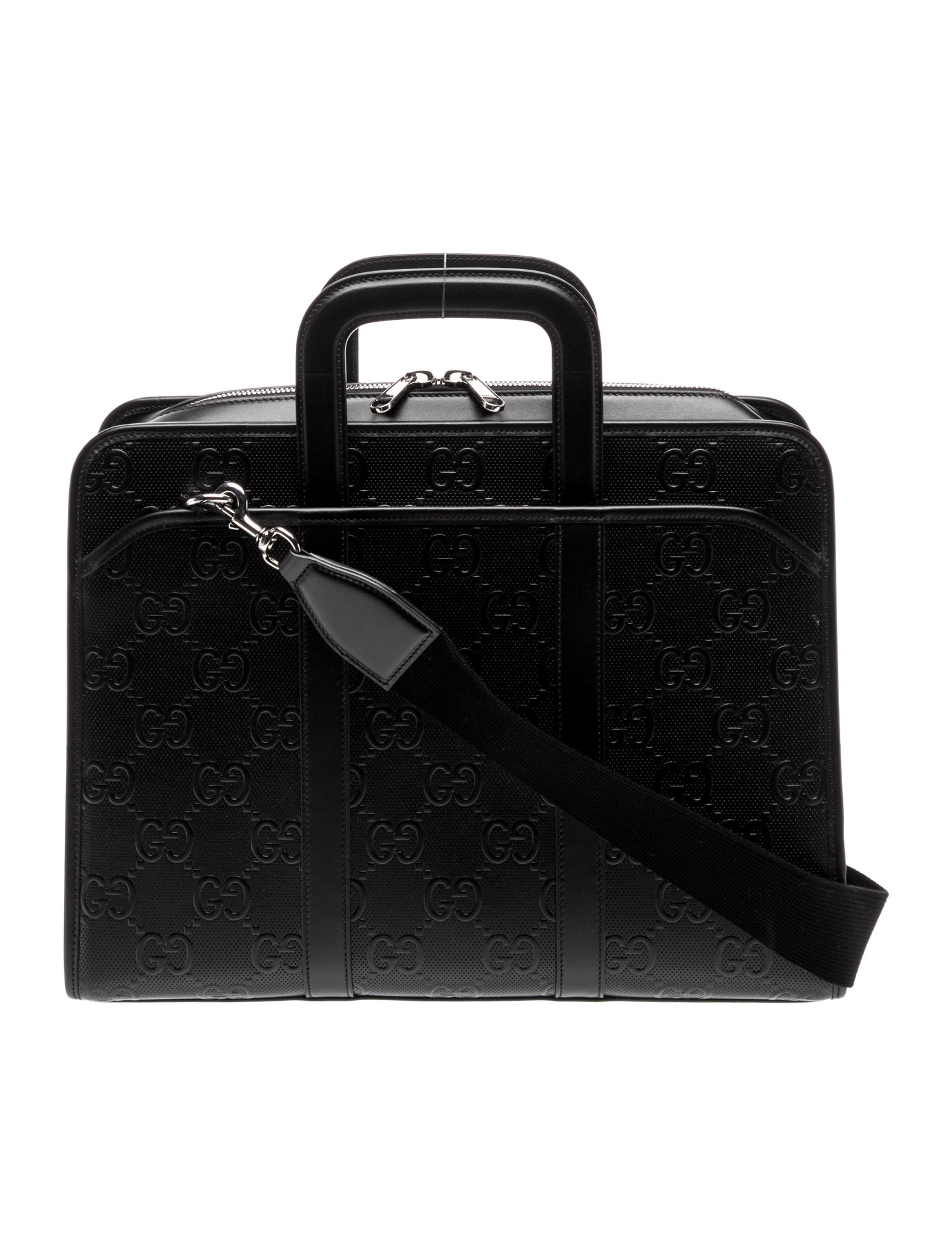 Gucci GG Embossed Briefcase
