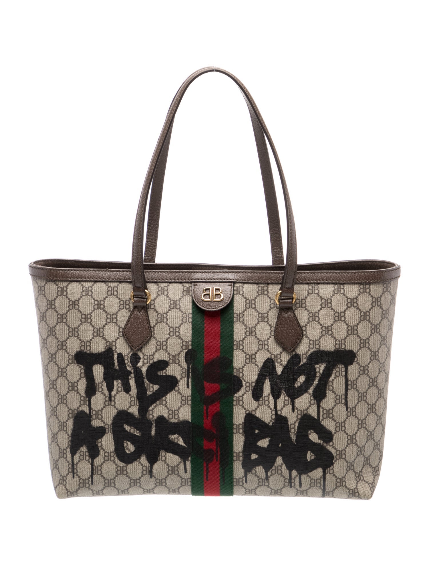 Gucci x Balenciaga Web Tote Medium