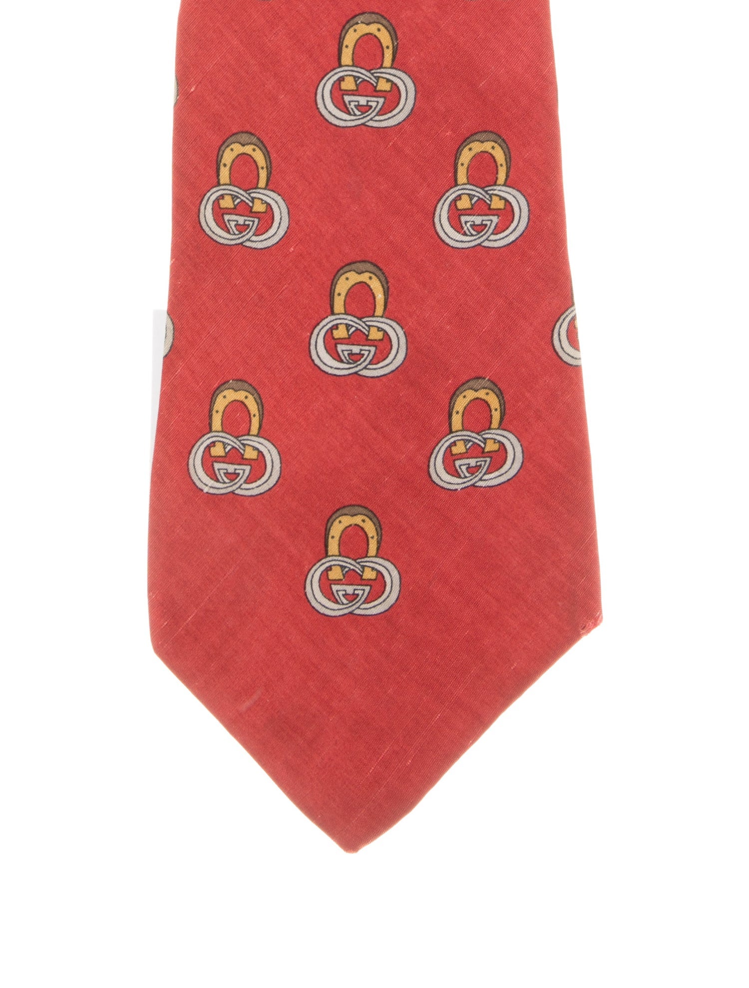 Gucci Patterned Silk Tie