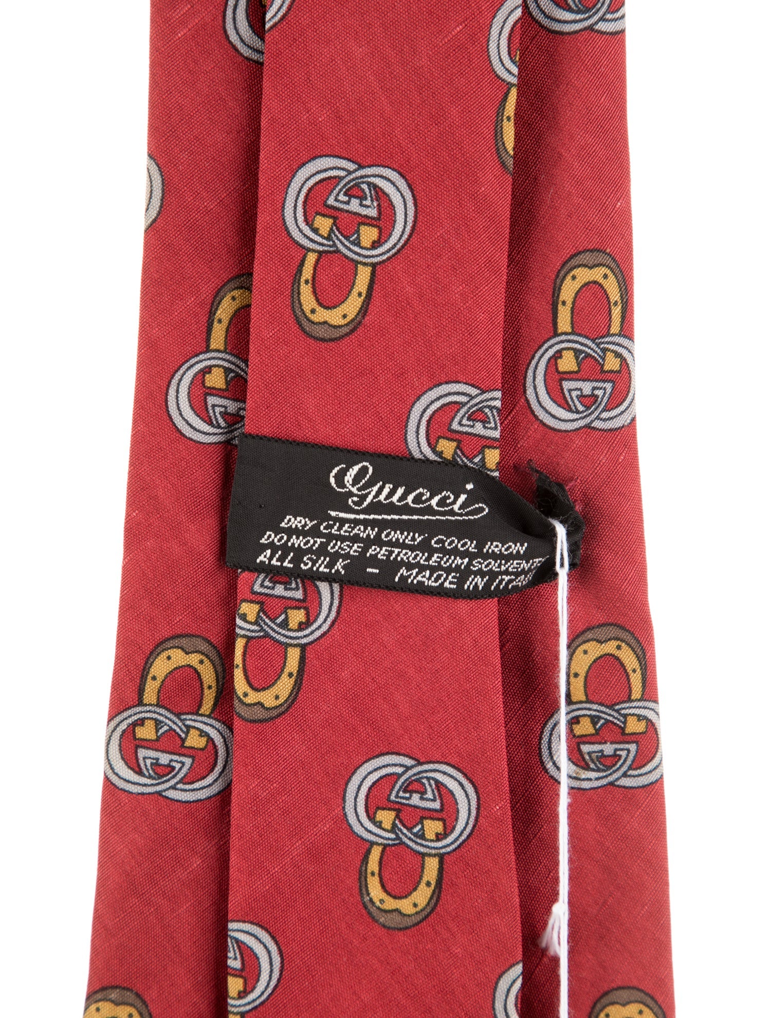 Gucci Patterned Silk Tie