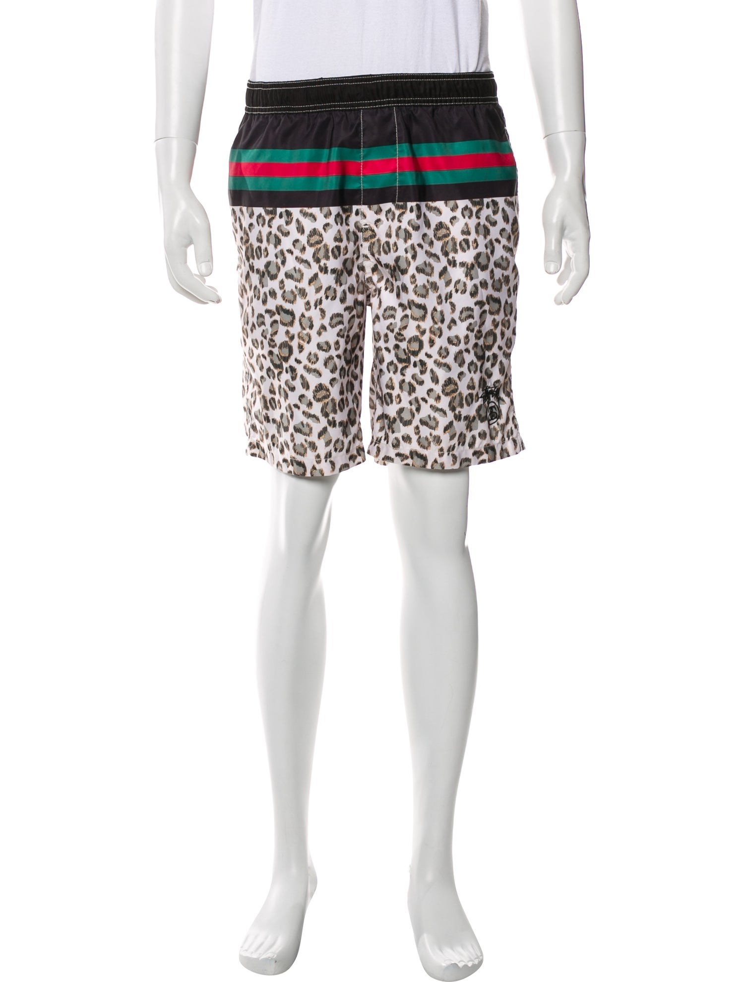 Stüssy Animal Print Swim Trunks