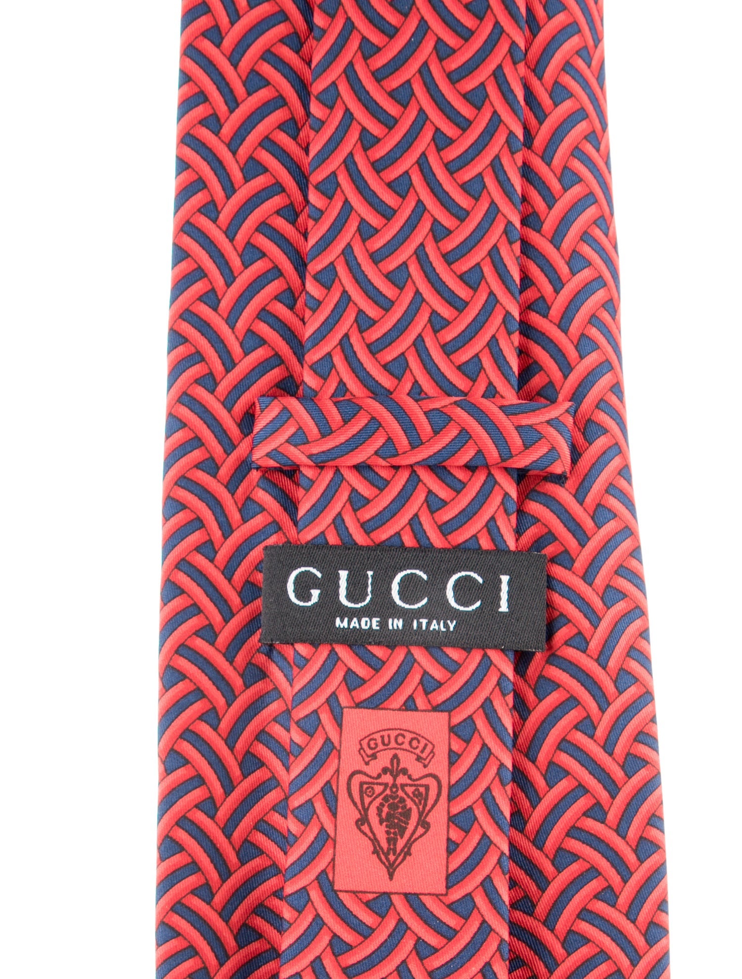 Gucci Patterned Silk Tie