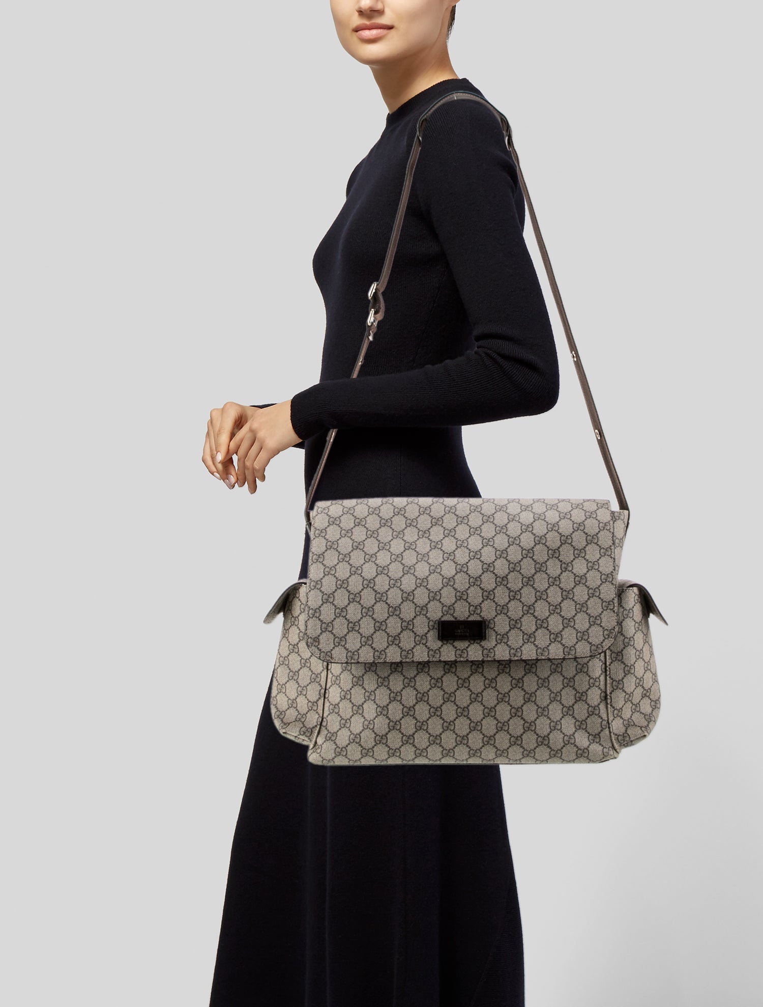 Gucci Infants' GG Supreme Diaper Bag