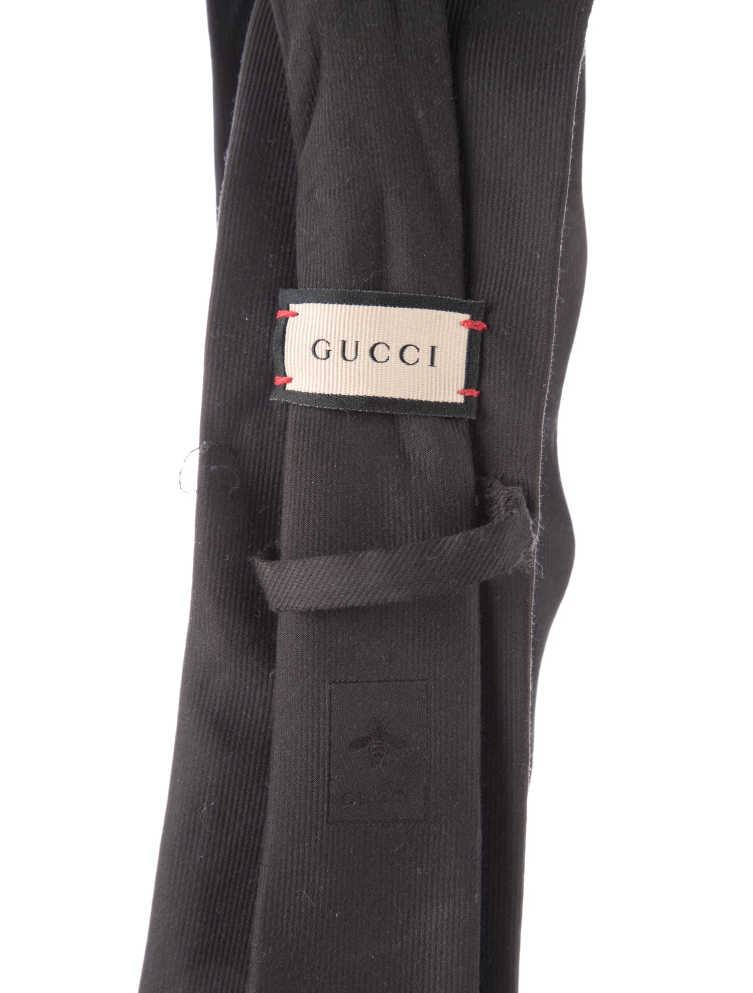 Gucci Black patterned tie