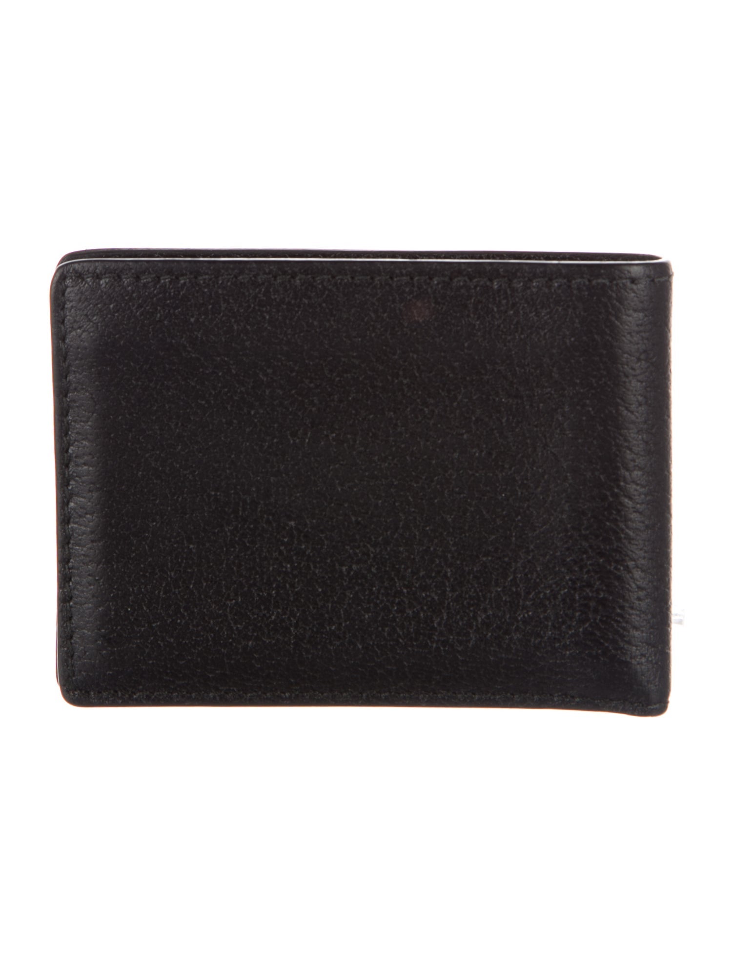 Gucci Double G Logo Leather Bifold Wallet