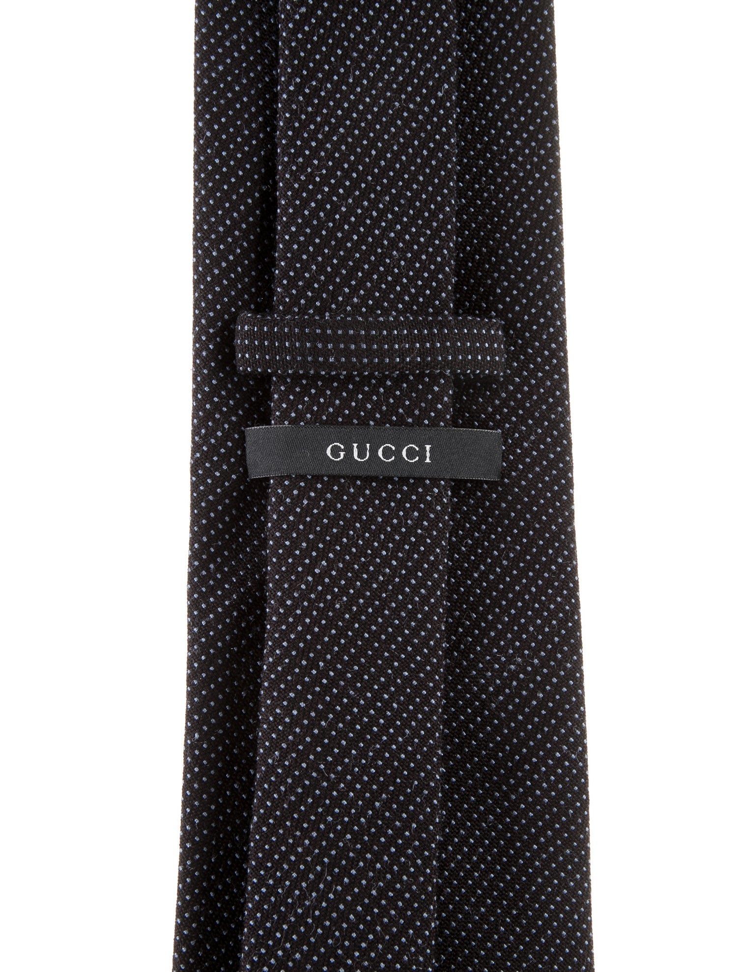 Gucci Polka Dots Wool Tie