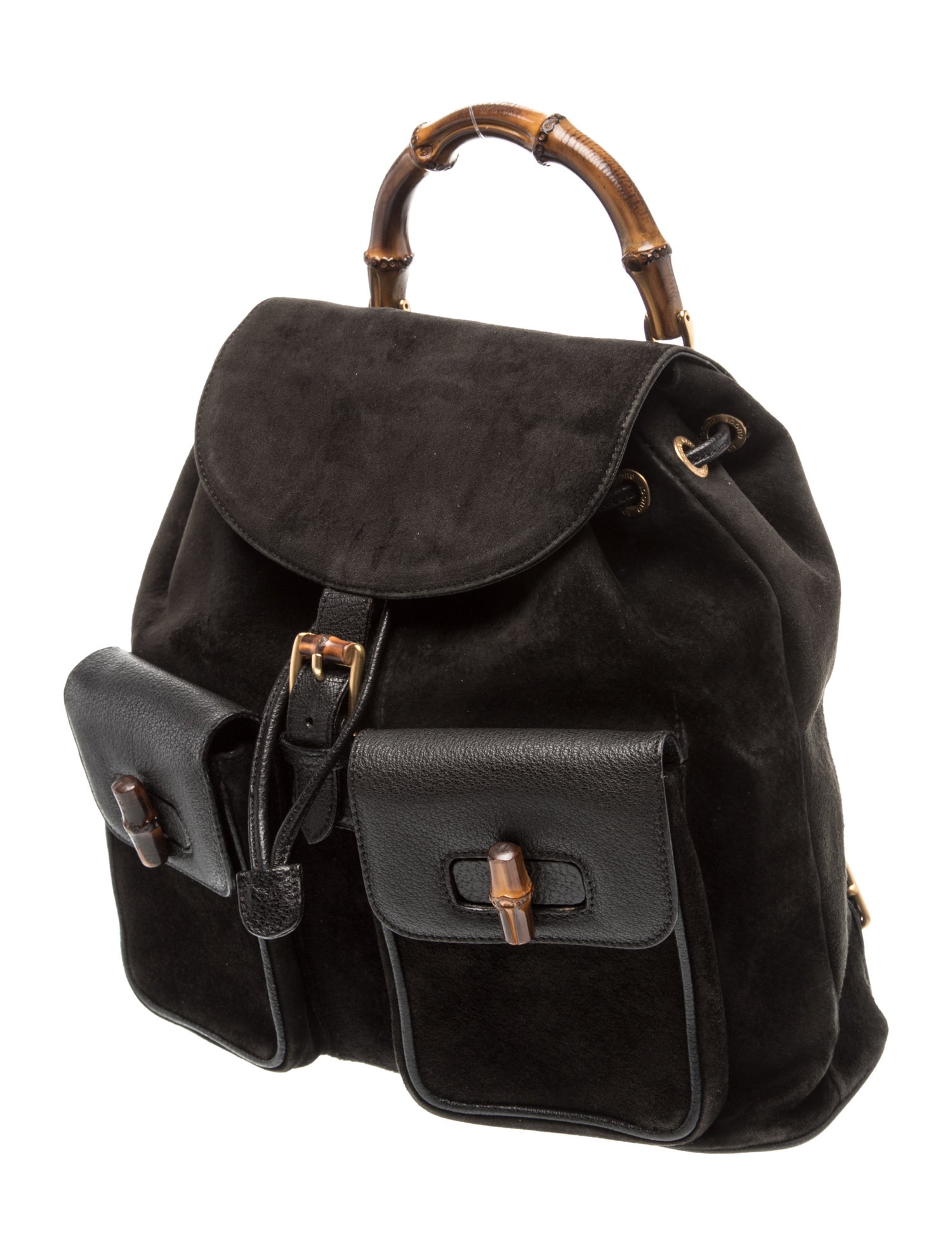 Gucci Diamante Mini Bamboo Backpack Mini Vintage