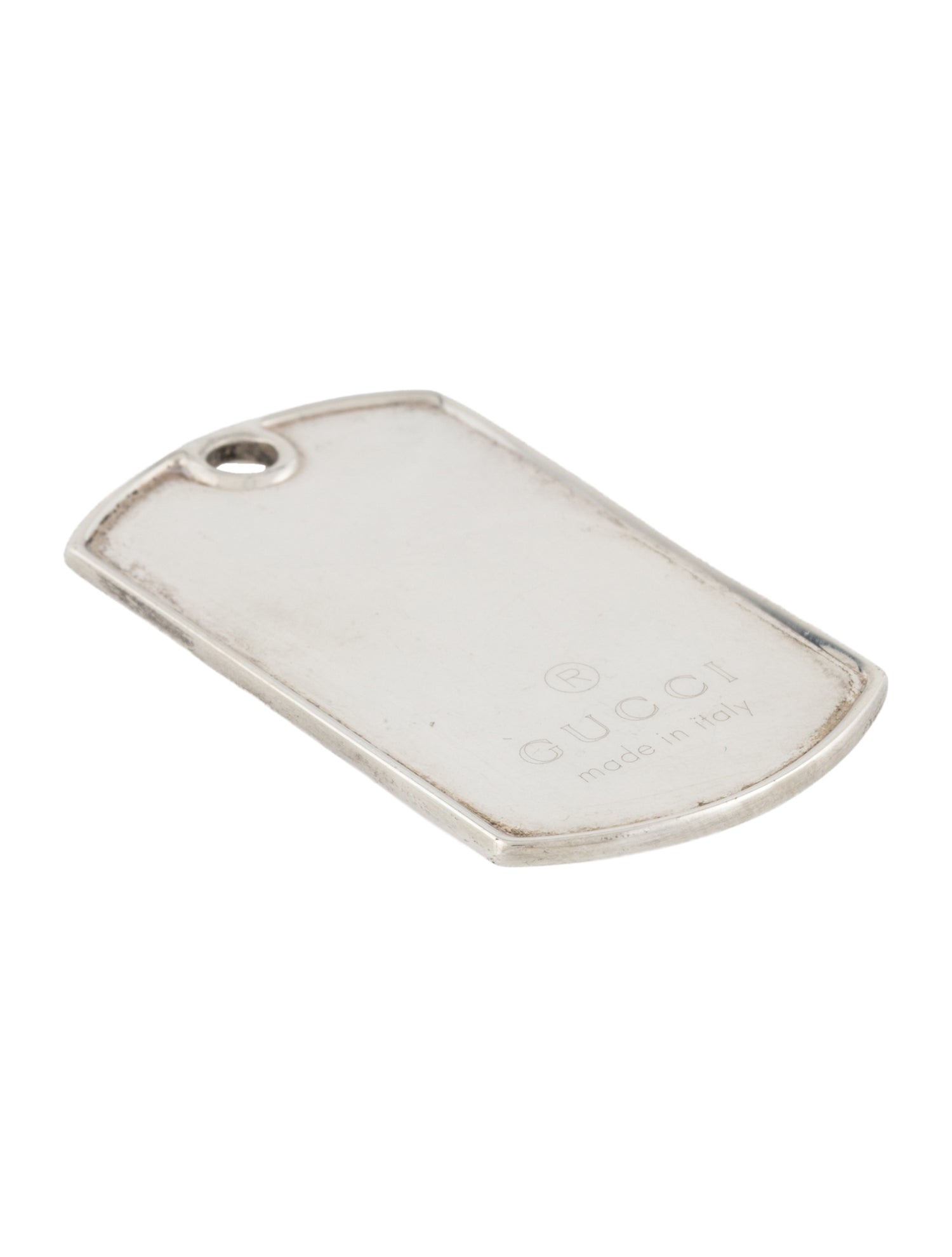 Gucci Dog Tag Pendant