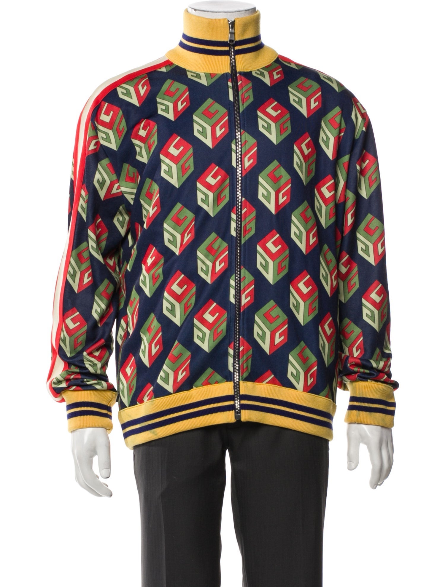 Gucci Sylvie Web Accent Windbreaker