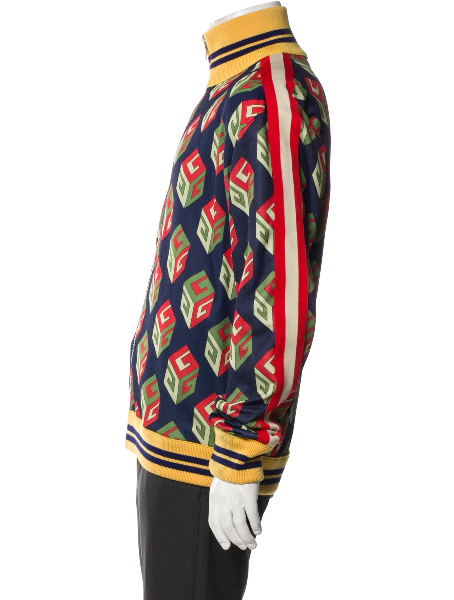 Gucci Sylvie Web Accent Windbreaker