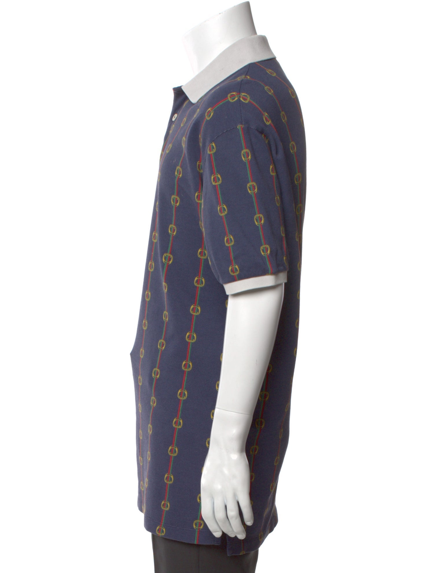 Gucci 2019 Web Accent Polo Shirt