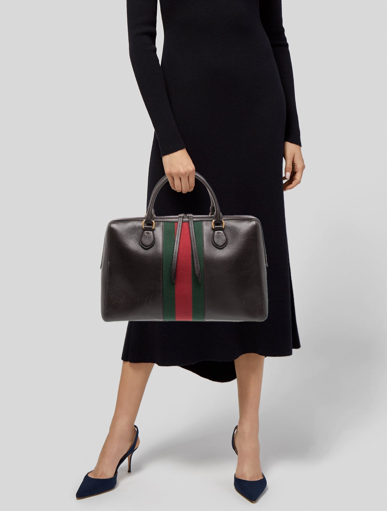 Gucci Web Boston Medium