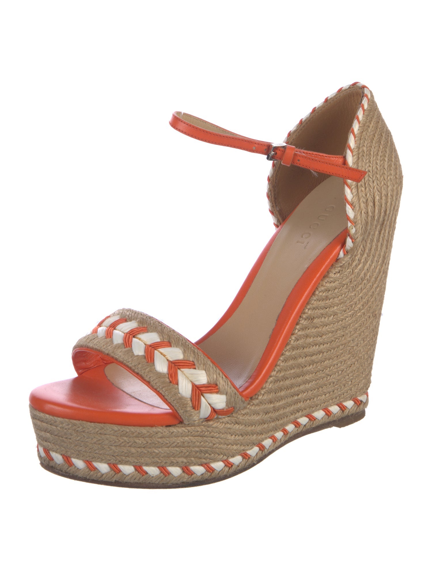 Gucci Jute Patterned Espadrilles