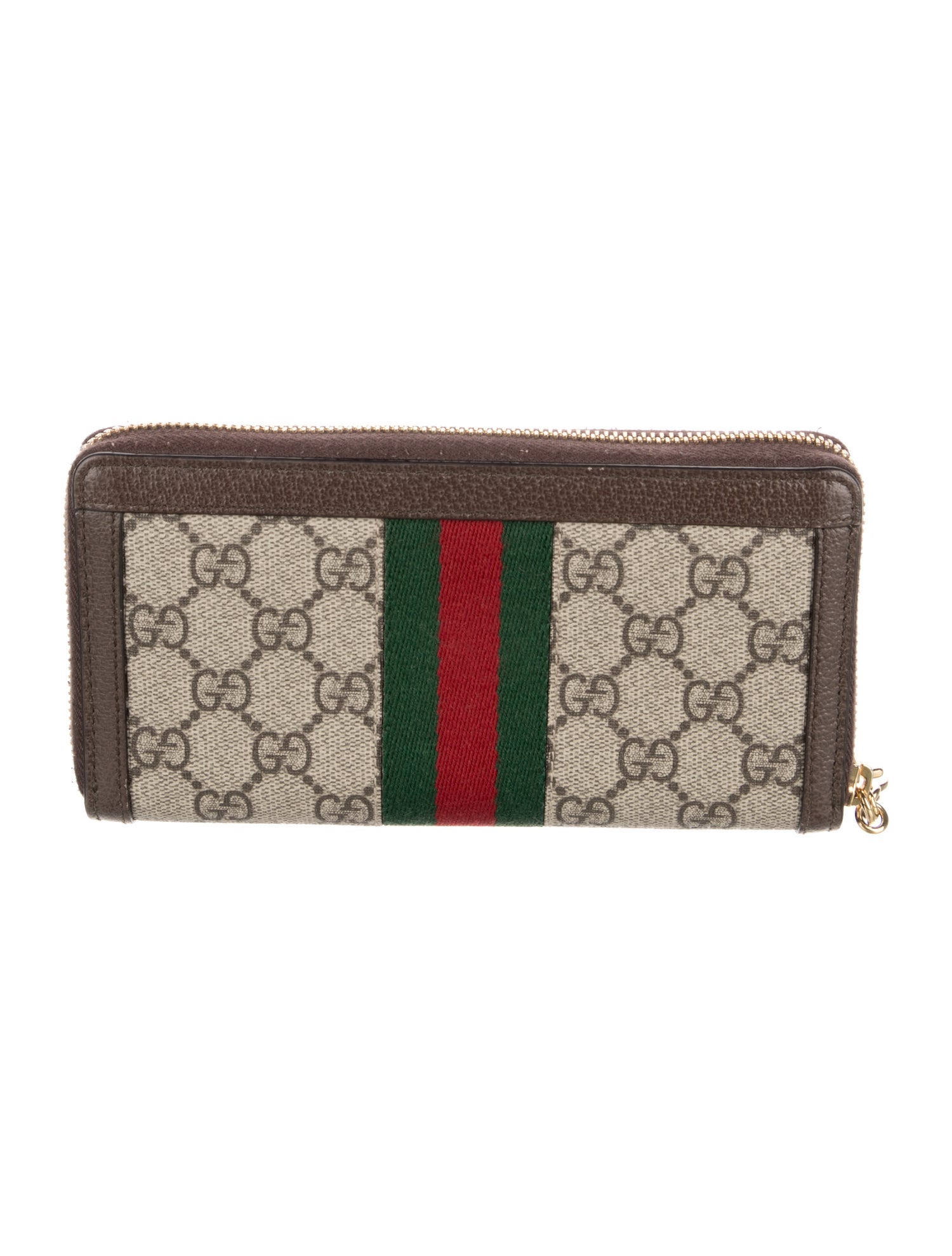 Gucci GG Supreme Ophidia Zip Around GG Supreme Continental Wallet w/ Tags