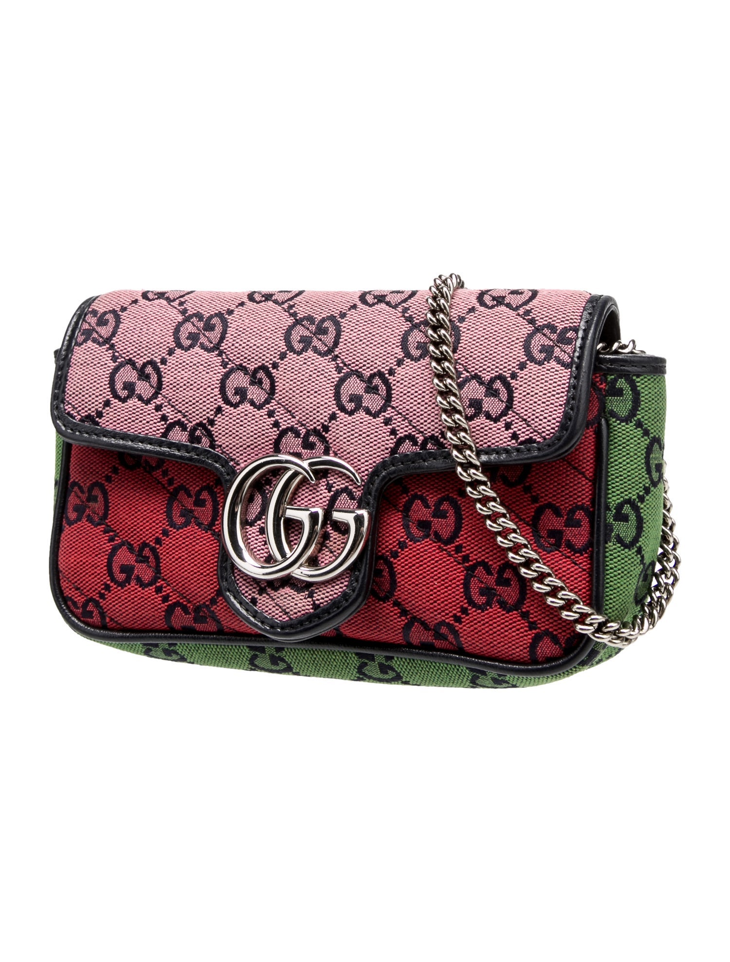 Gucci GG Denim Marmont Super Mini