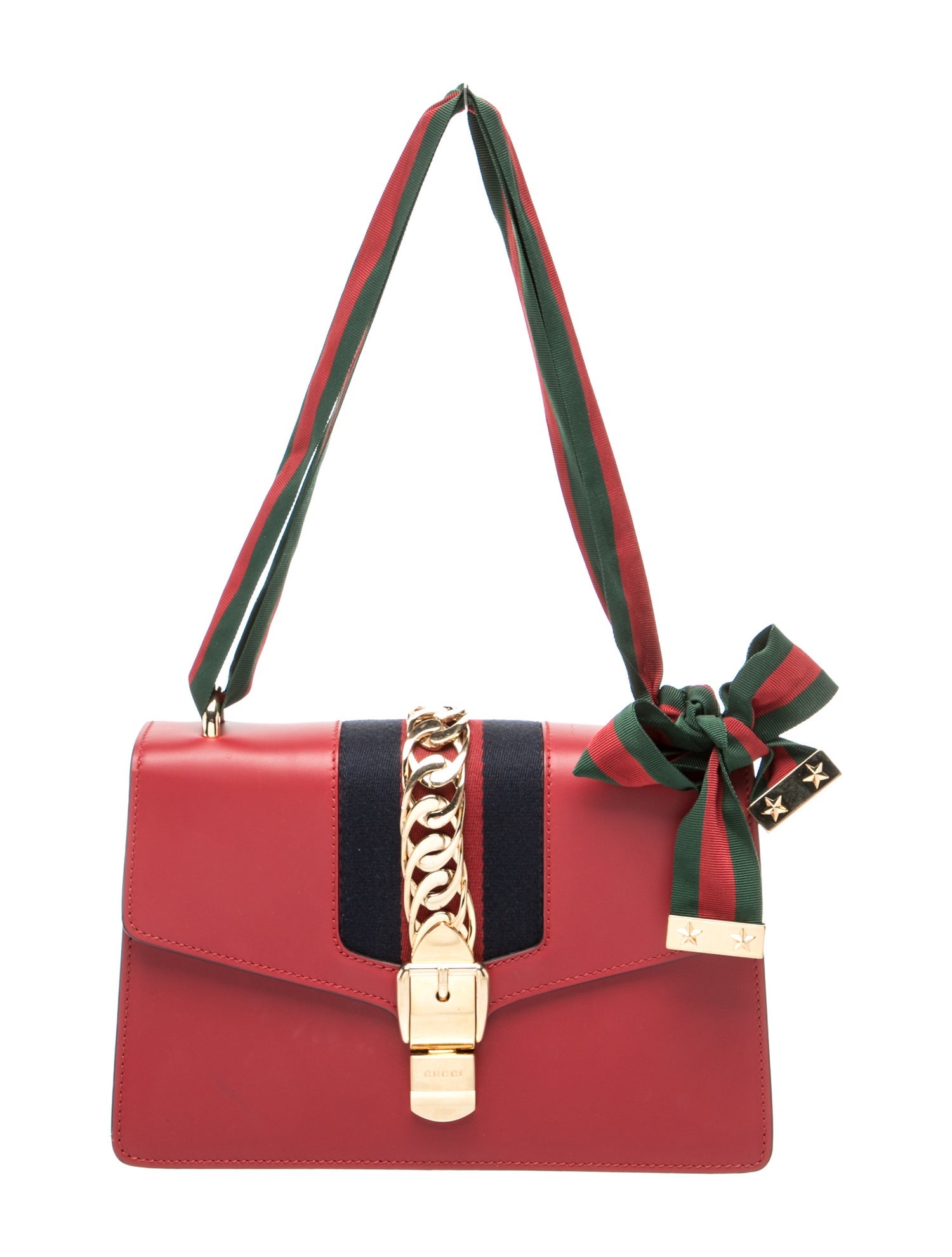 Gucci Leather Shoulder Bag