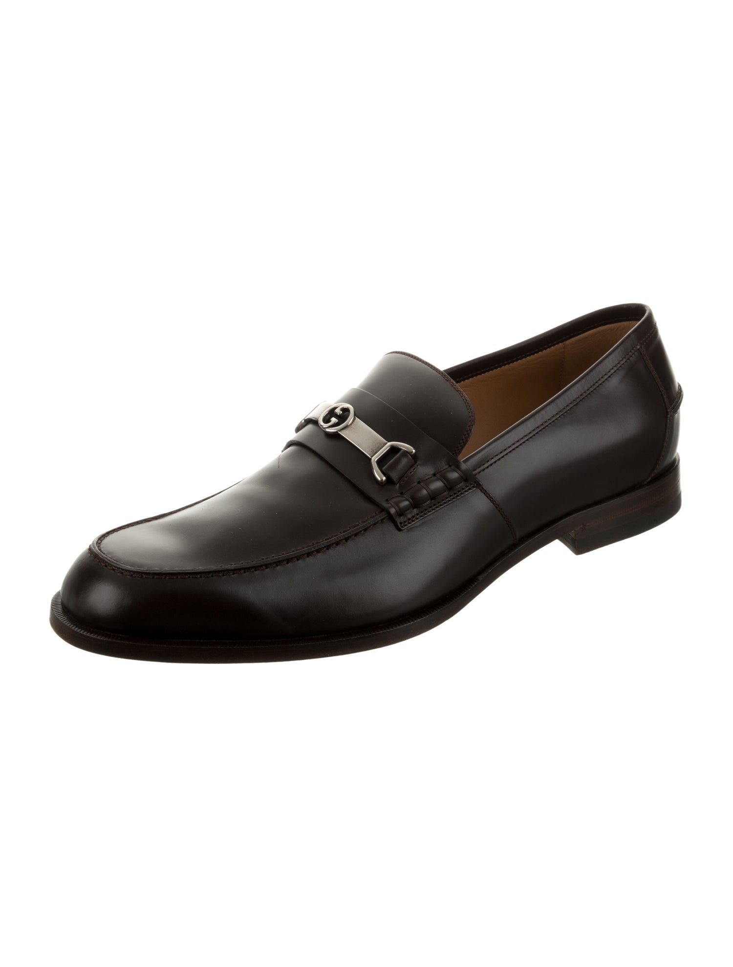 Gucci Leather Dress Loafers