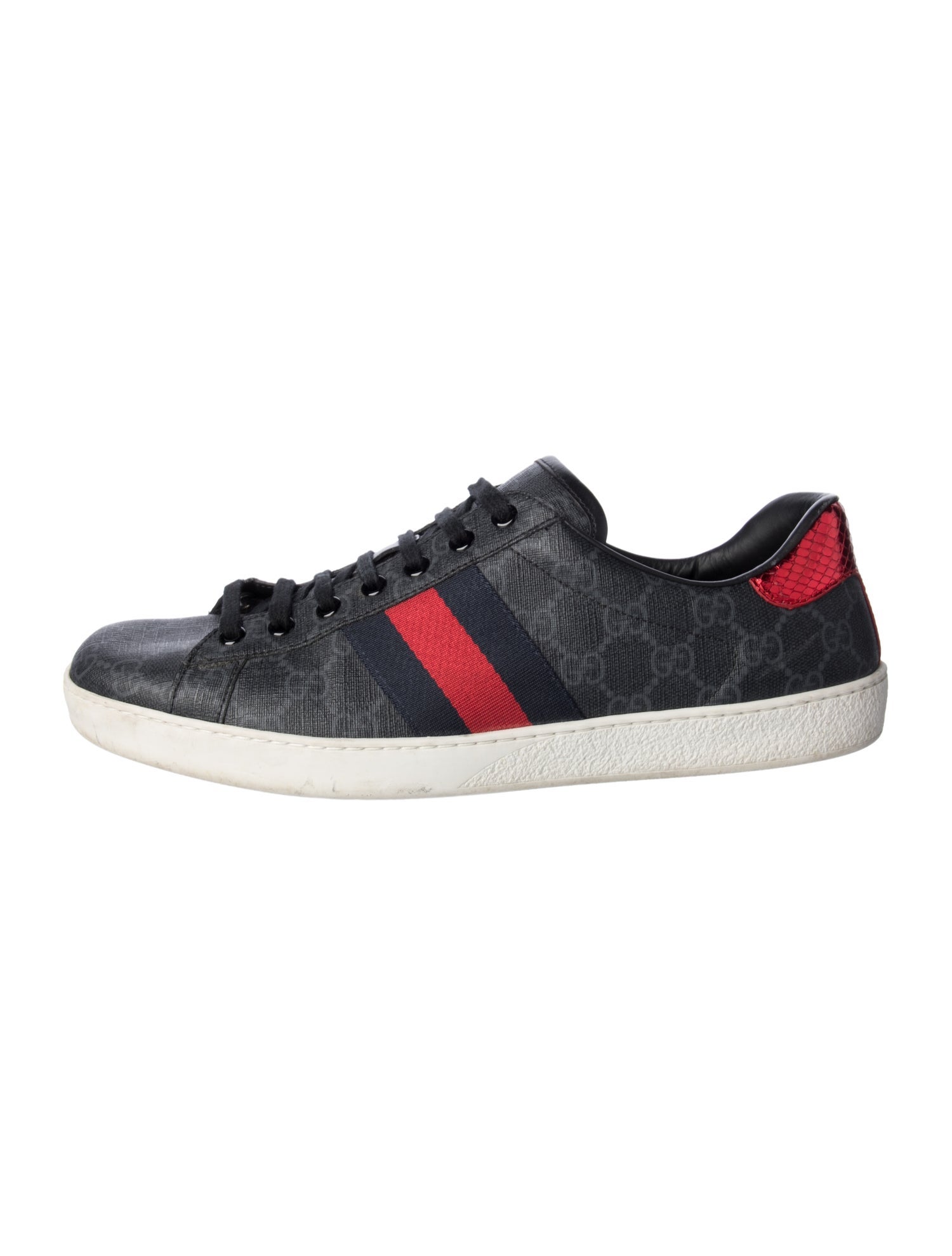 Gucci Gucci Men's Ace GG Supreme Sneaker Sneakers