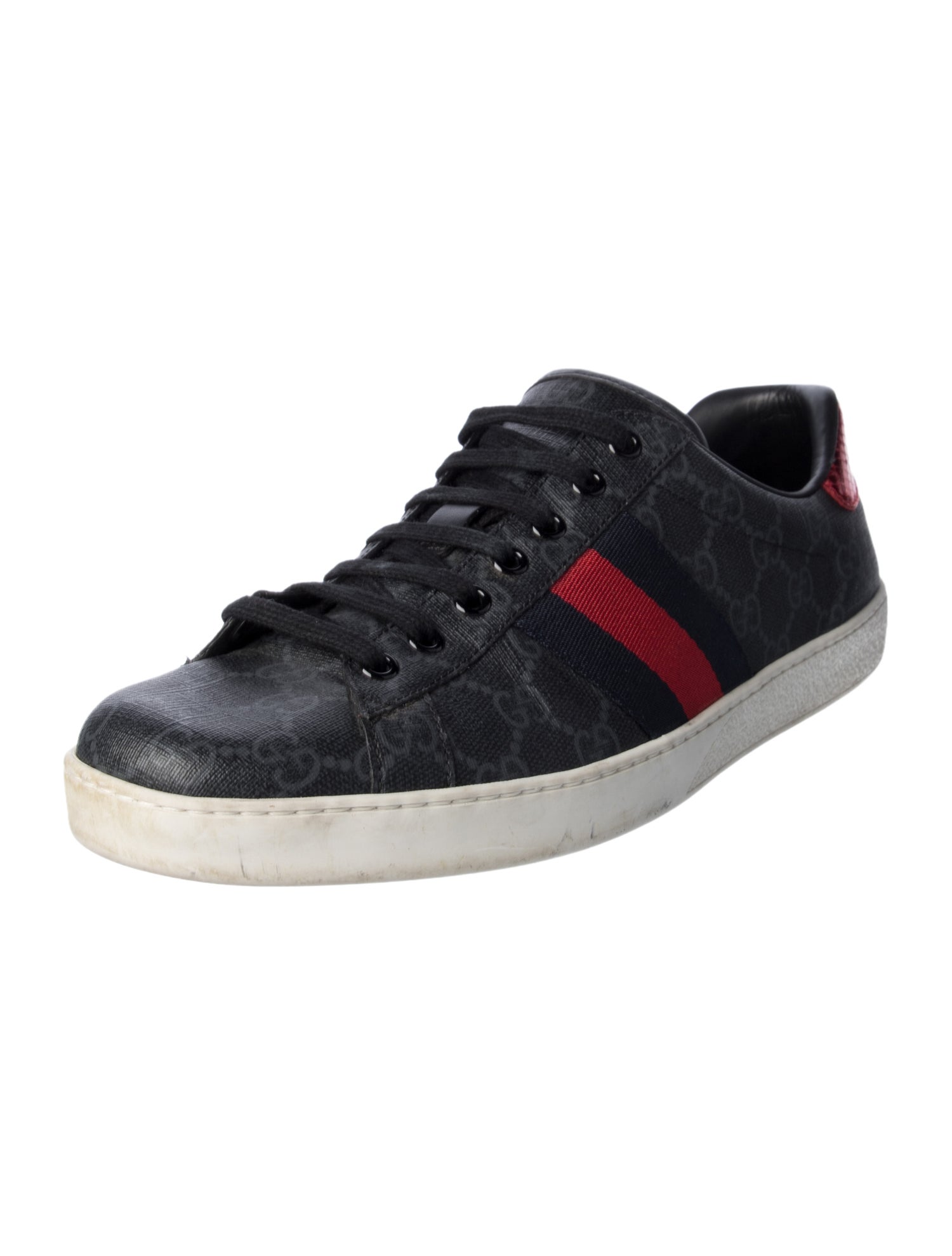 Gucci Gucci Men's Ace GG Supreme Sneaker Sneakers