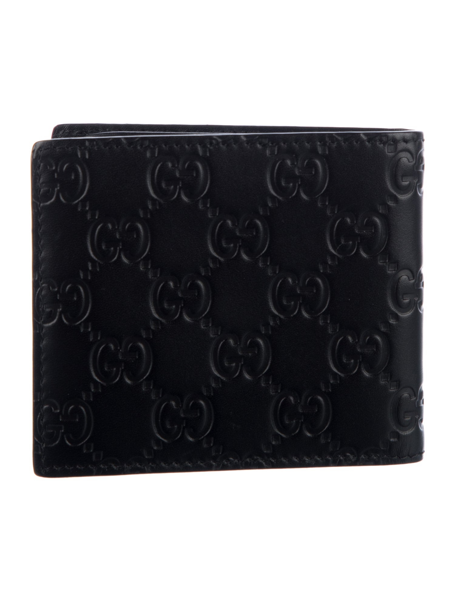 Gucci Leather Printed Bifold Wallet
