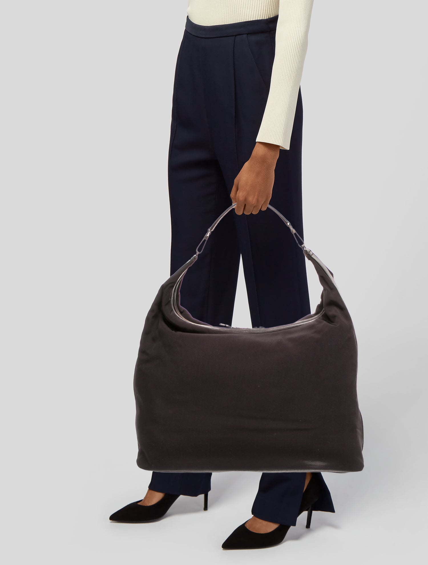 Gucci Nylon Shoulder Bag Vintage