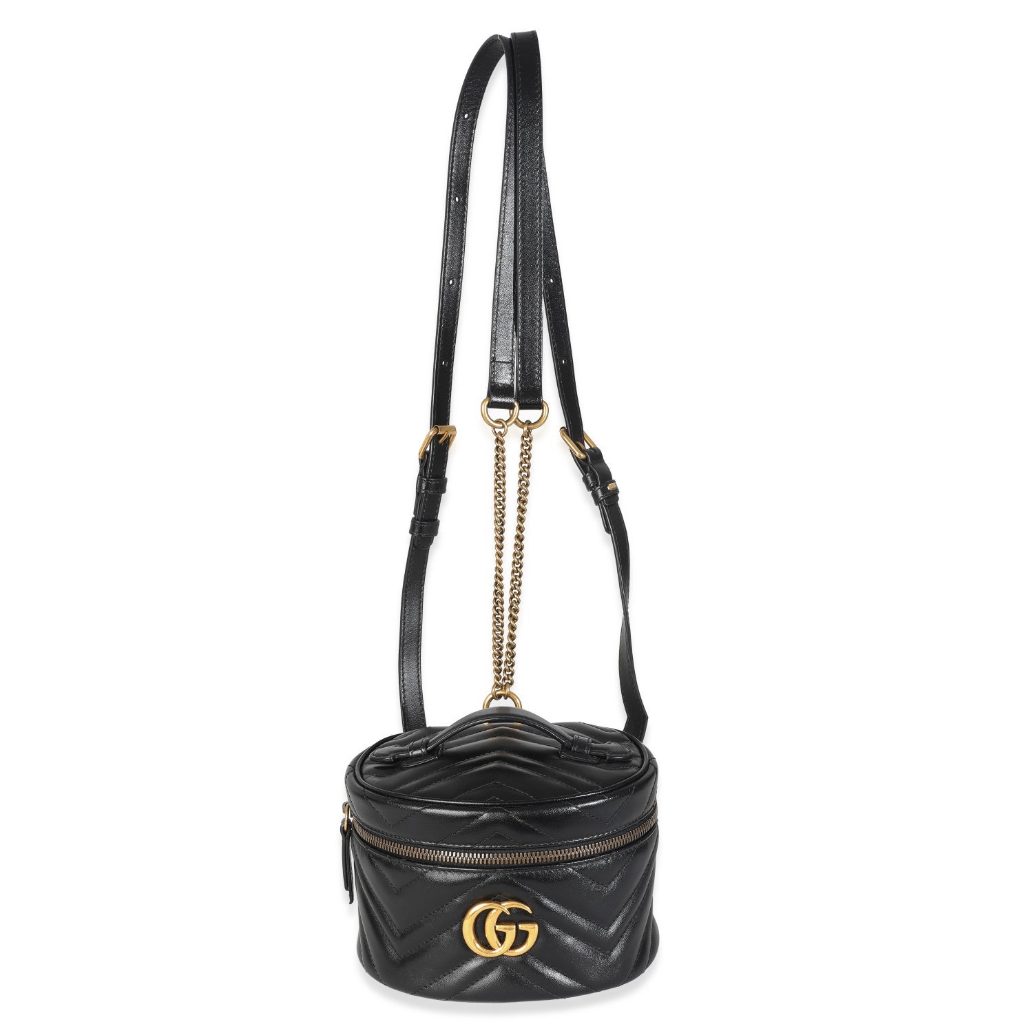Gucci Calfskin Marmount Round Backpack