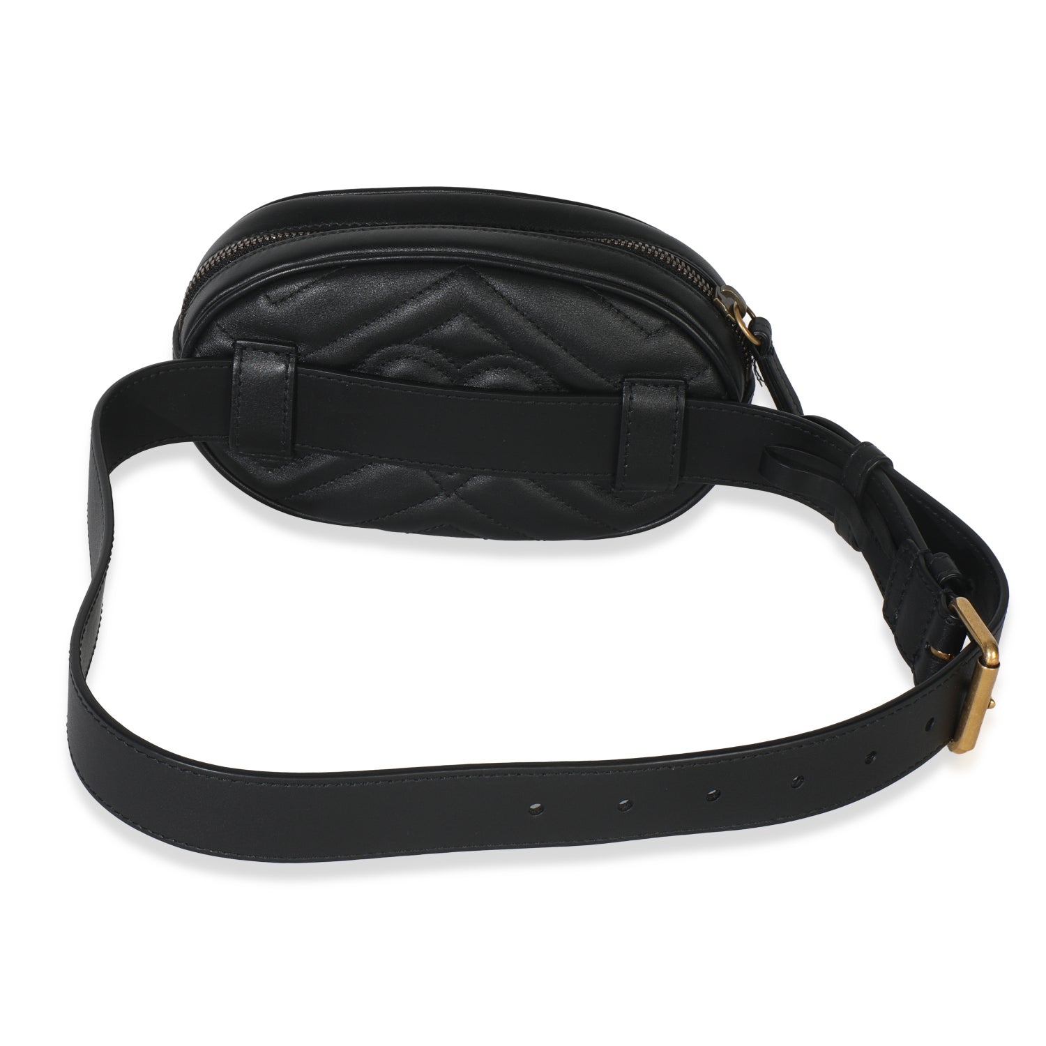 Gucci Calfskin GG Marmont Belt Bag