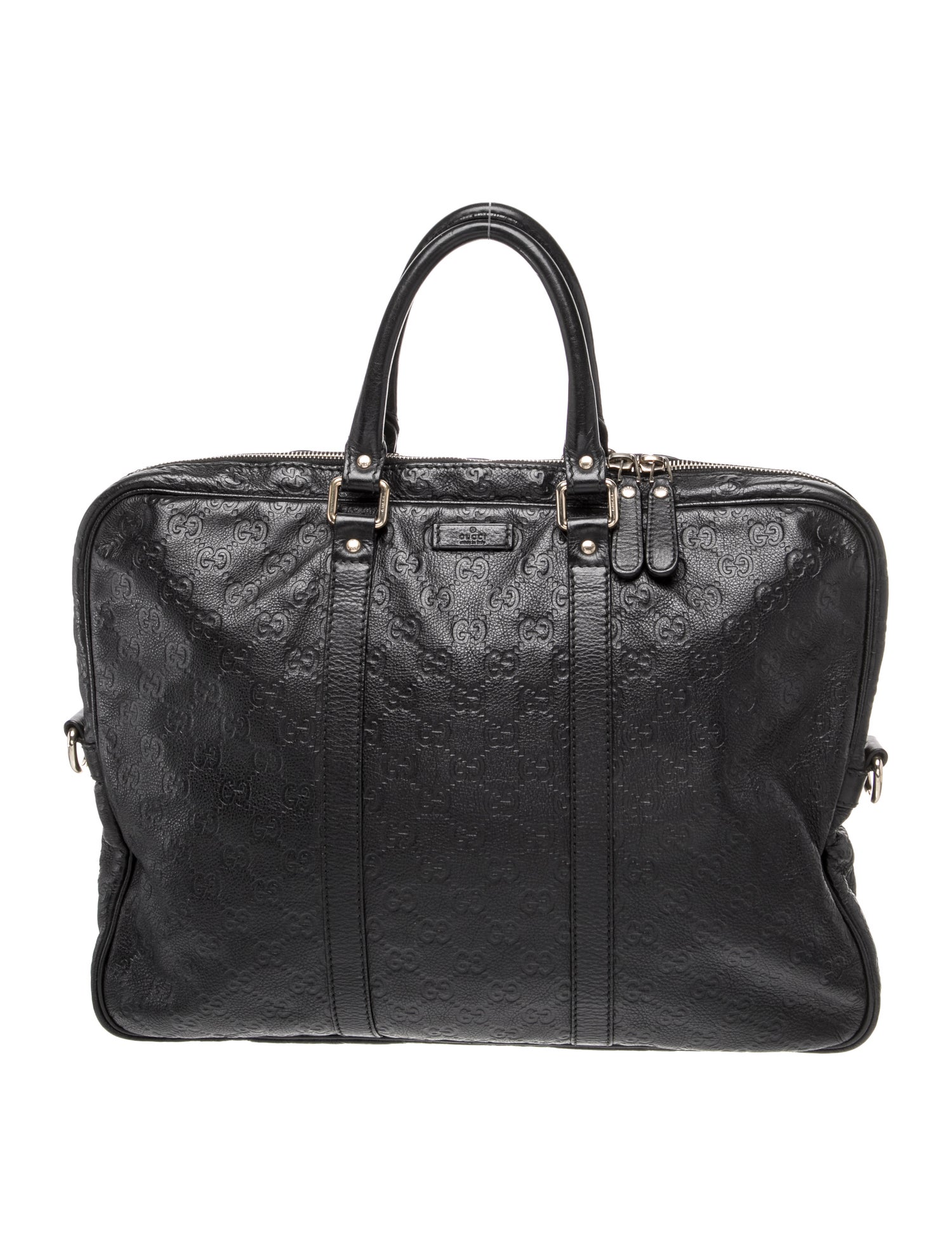 Gucci GG Signature Briefcase Vintage