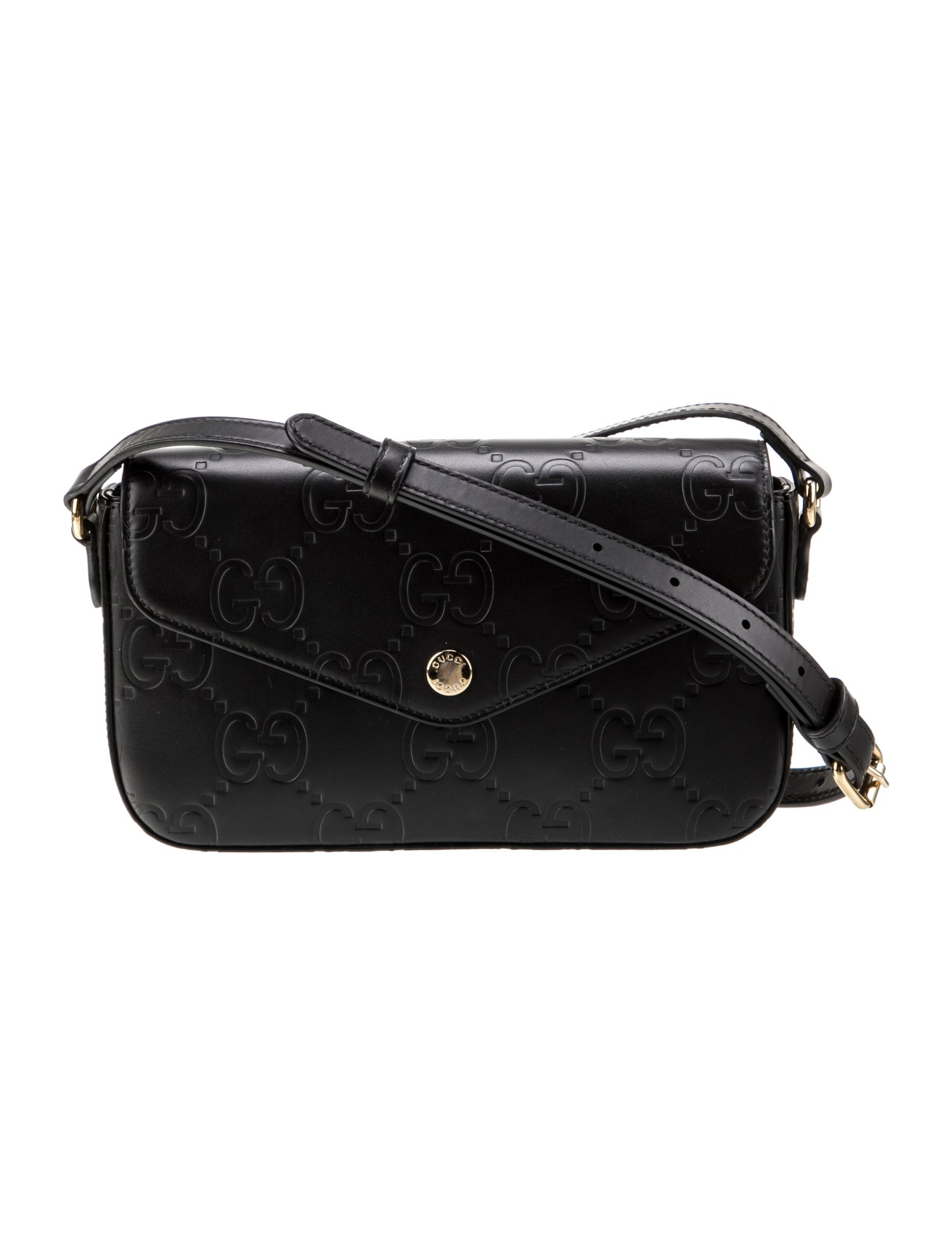 Gucci GG Signature Crossbody Bag Super Mini