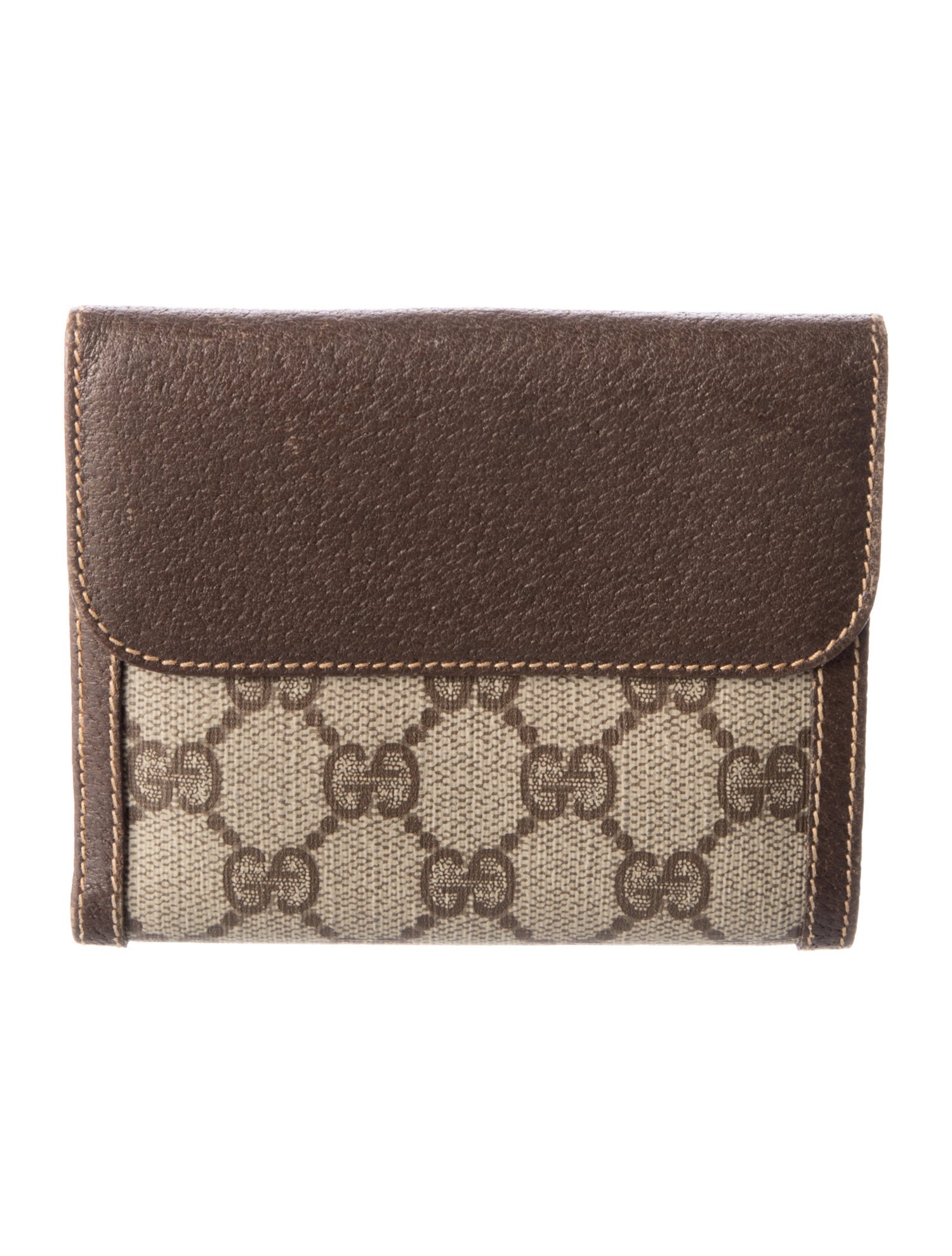 Gucci Vintage GG Supreme Compact Wallet