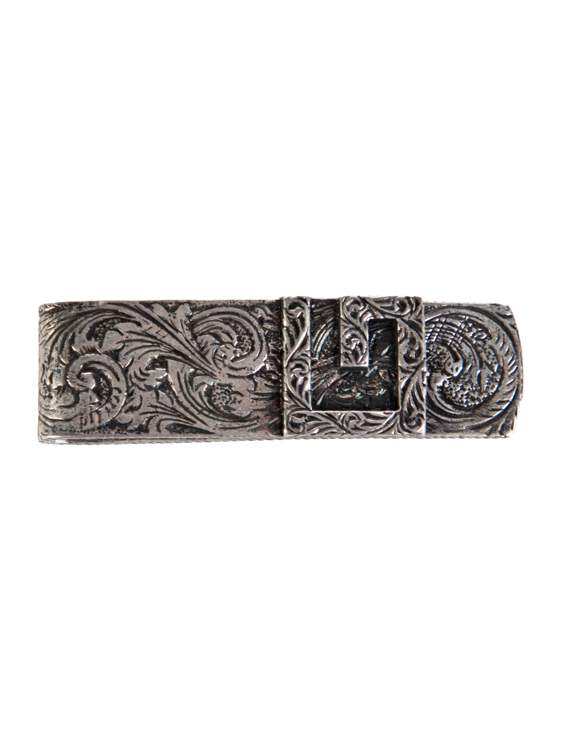 Gucci Arabesque Metal Money Clip